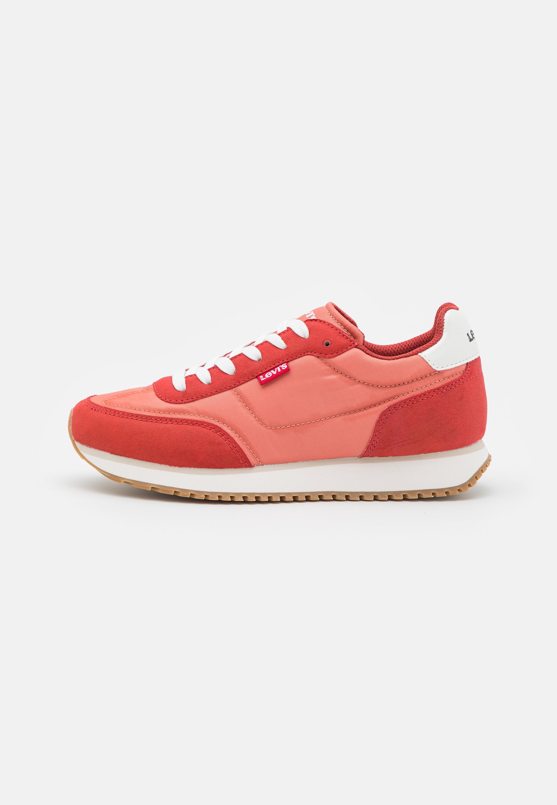Levi's® STAG RUNNER - Trainers - regular pink/dark red