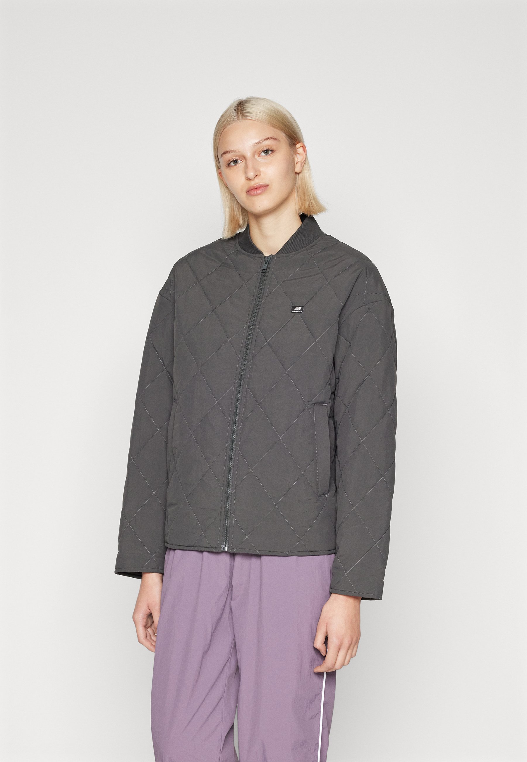 NB ATHLETICS FASHION INSULATED JACKET - Light jacket - blacktop/black