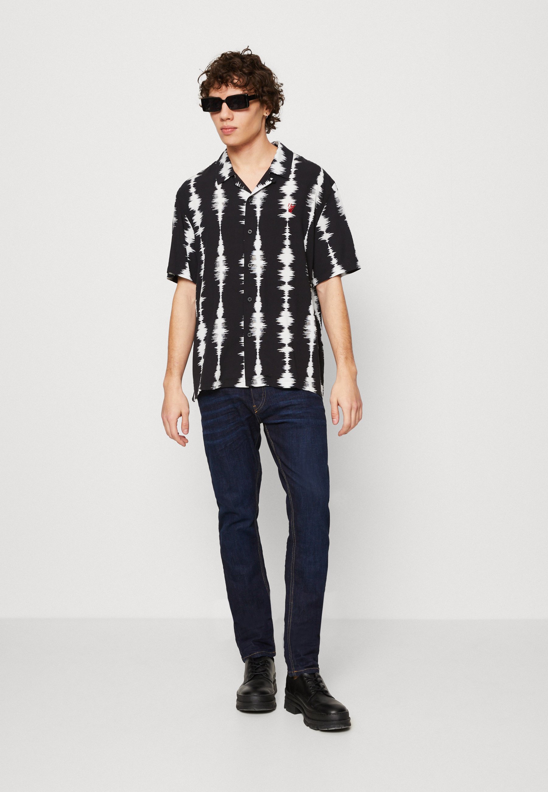Diesel D LUSTER - Slim fit jeans - denim/dark-blue denim