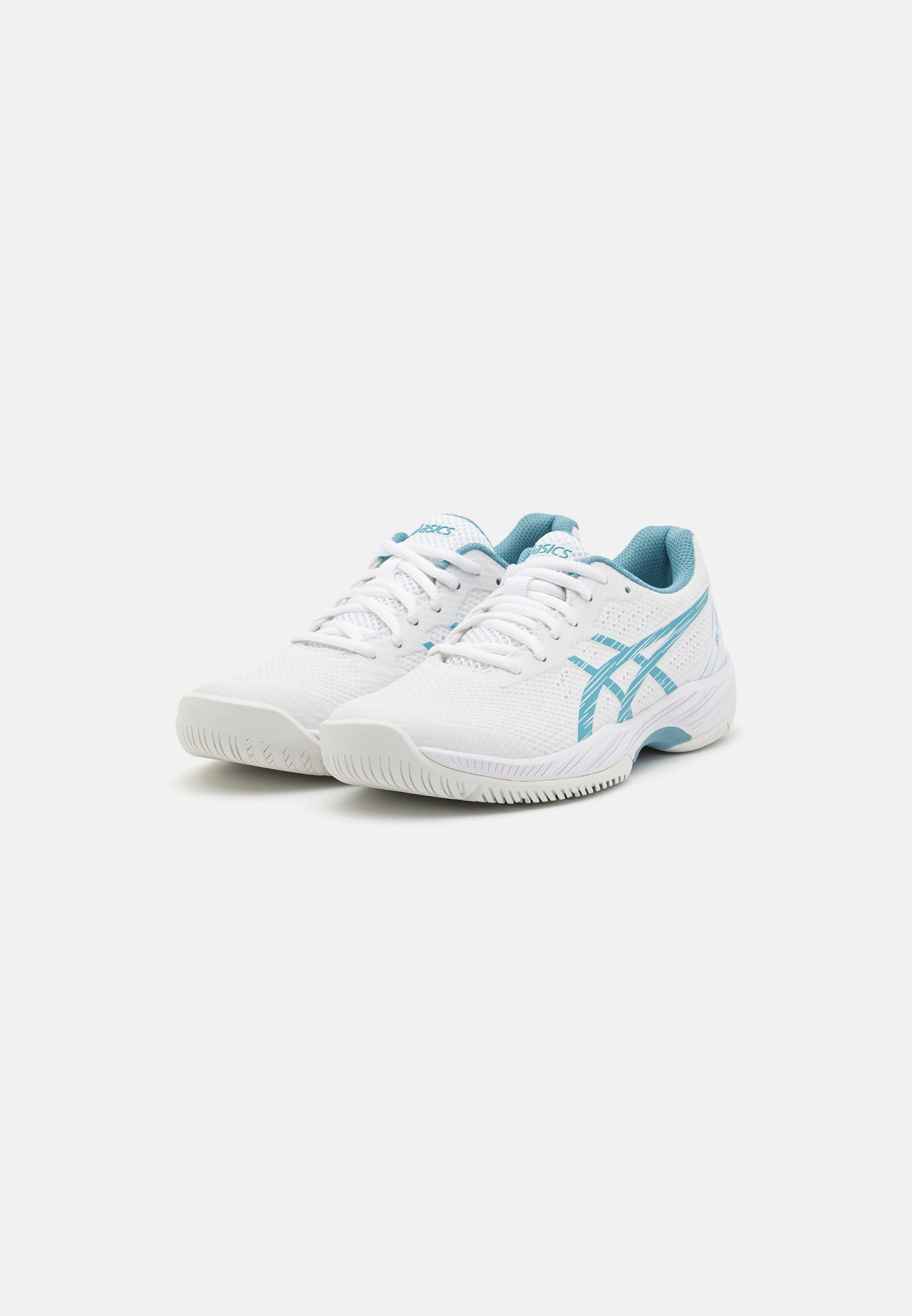 ASICS GEL-GAME 9 - Multicourt tennis shoes - white/gris blue/white