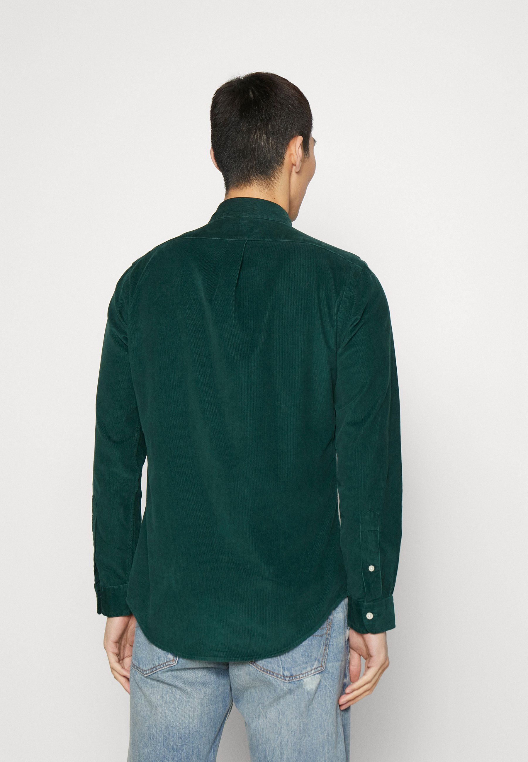 Polo Ralph Lauren LONG SLEEVE - Shirt - hunt club green/green