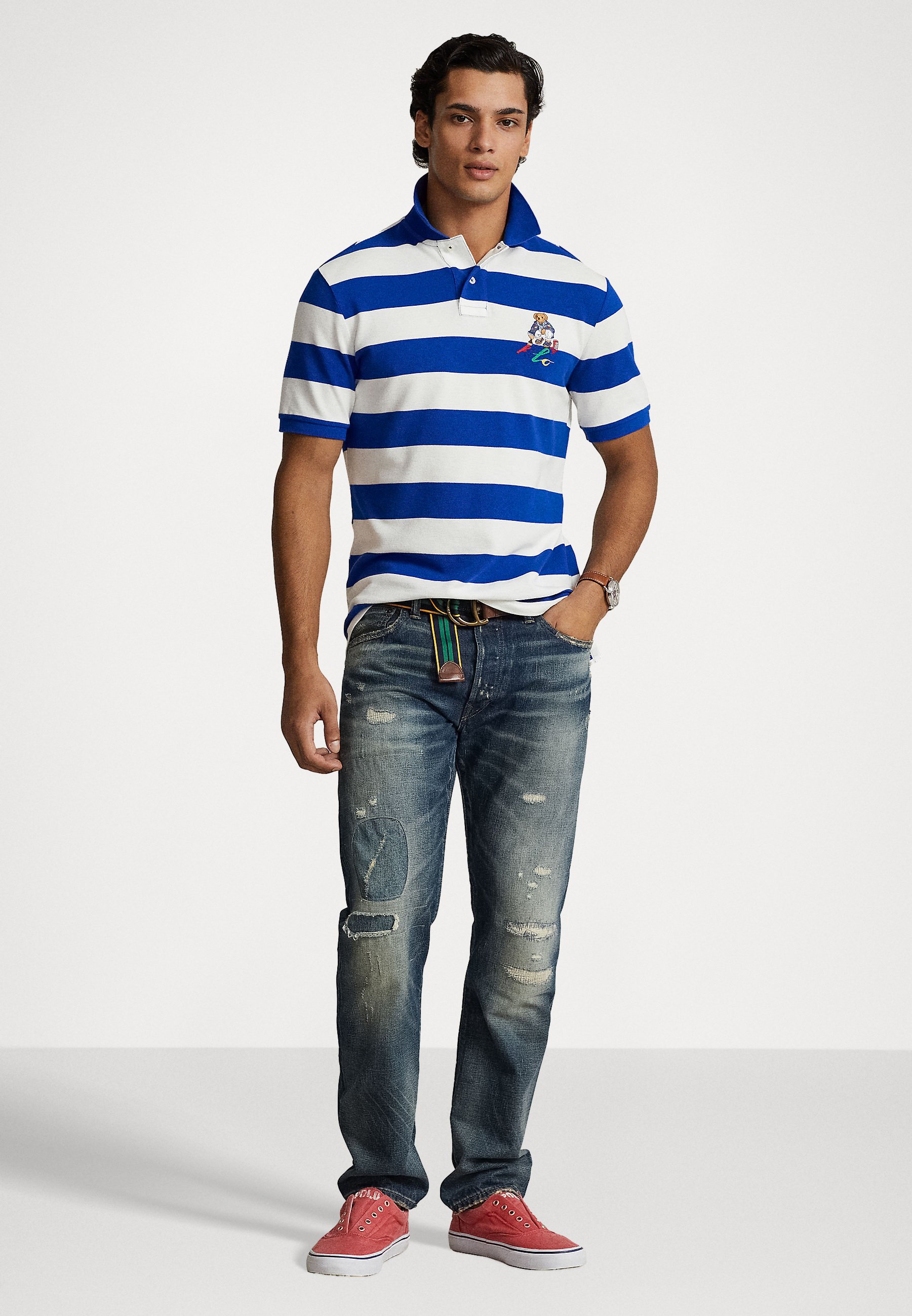 Polo Ralph Lauren SHORT SLEEVE - Polo shirt - sapphire star/white