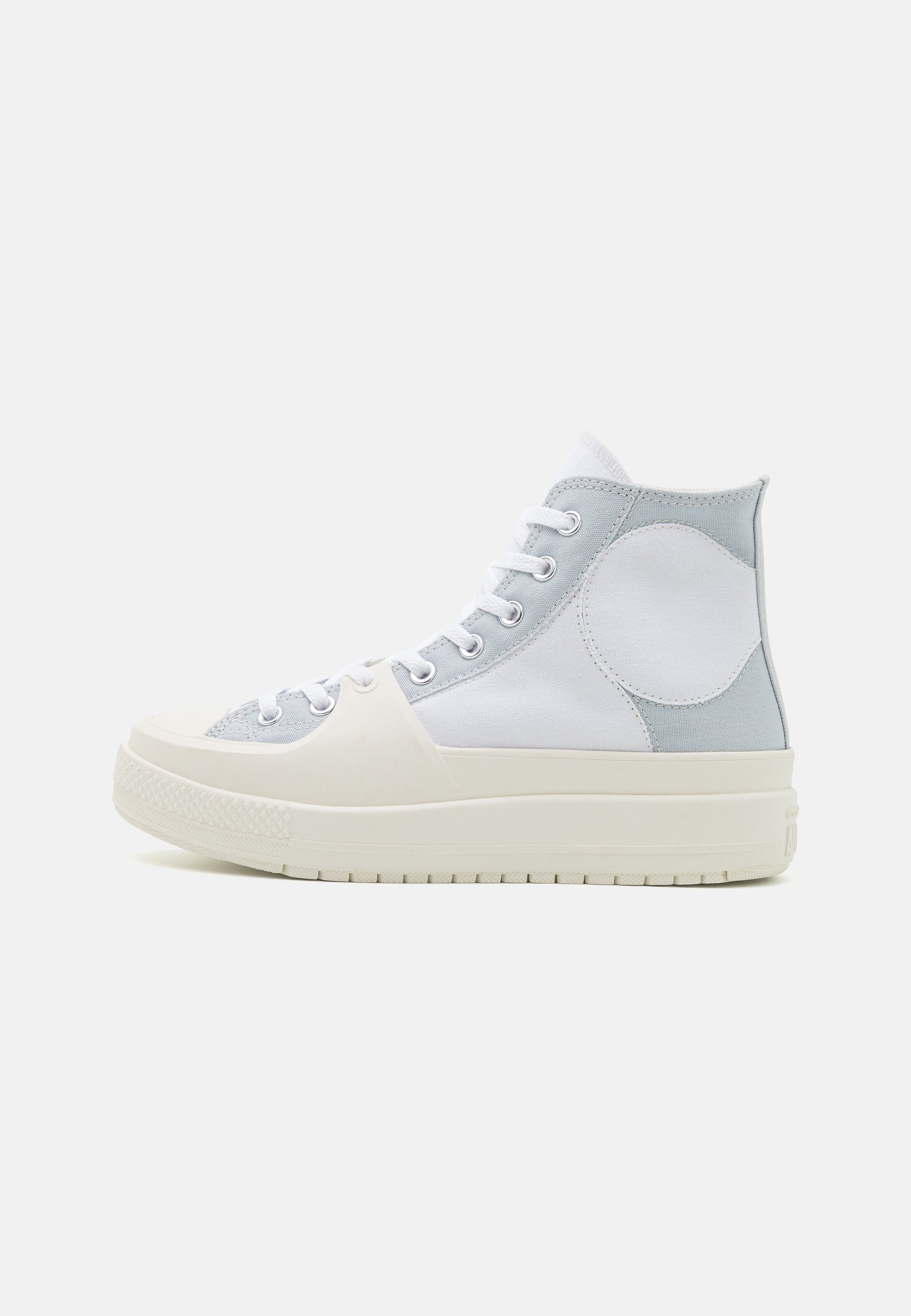 Converse CHUCK TAYLOR ALL STAR CONSTRUCT SUMMER TONE UNISEX - High-top trainers - white/ghosted/black/white