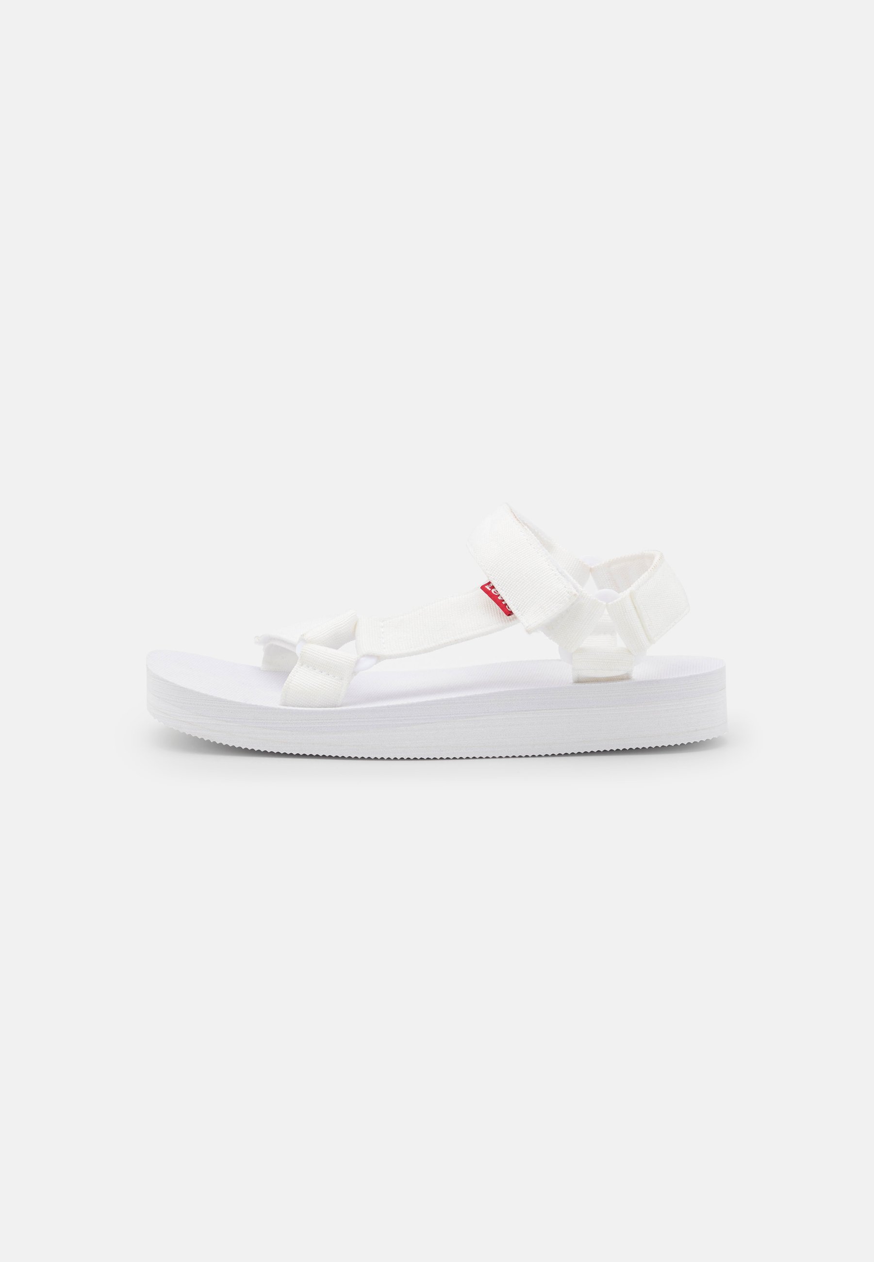 Levi's® CADYS LOW - Walking sandals - brilliant white/white