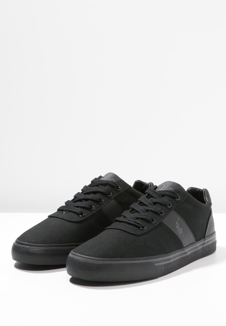 Polo Ralph Lauren HANFORD SNEAKER - Trainers - black/charcoal/black