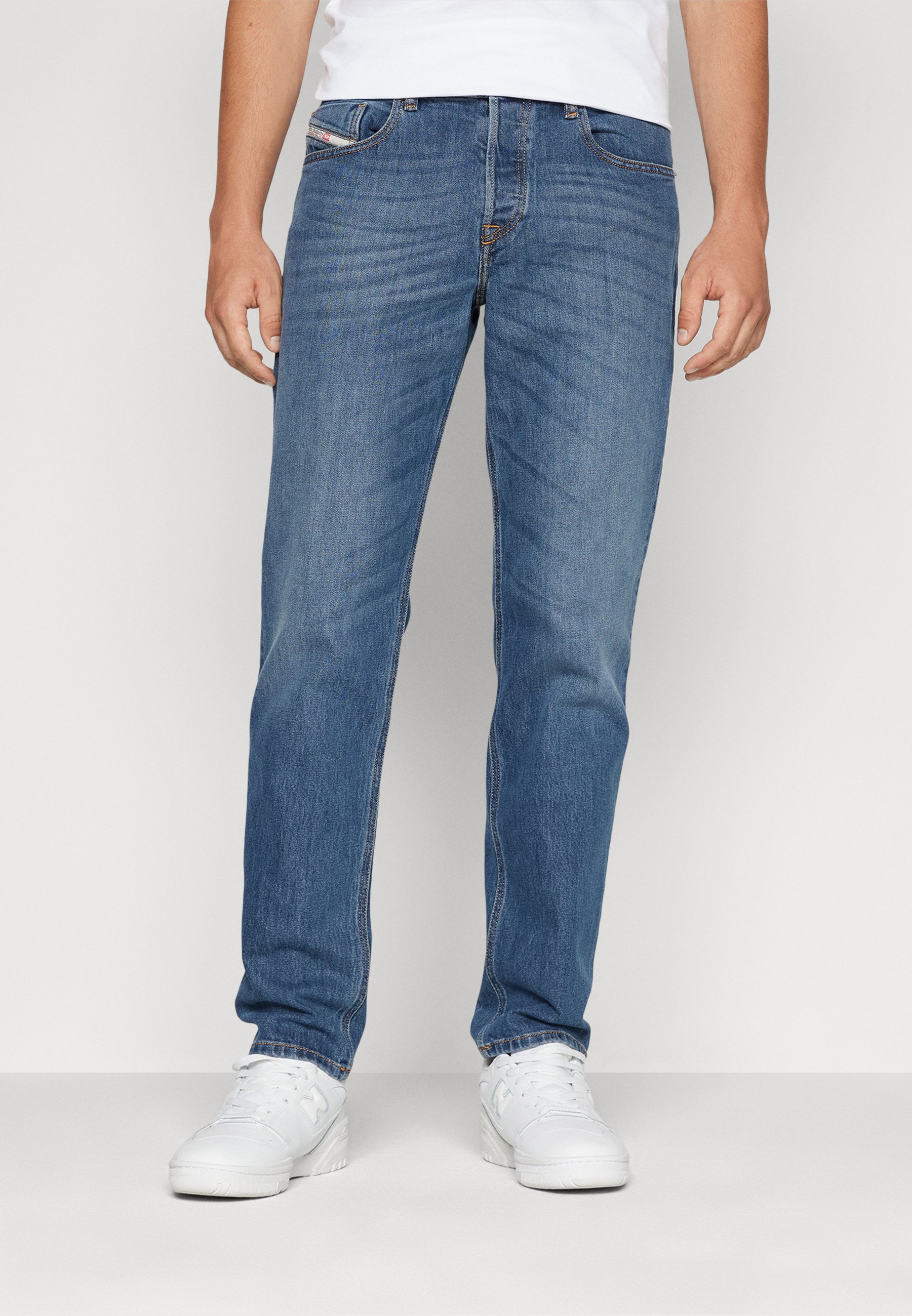 Diesel FINITIVE - Straight leg jeans - 808N/blue denim
