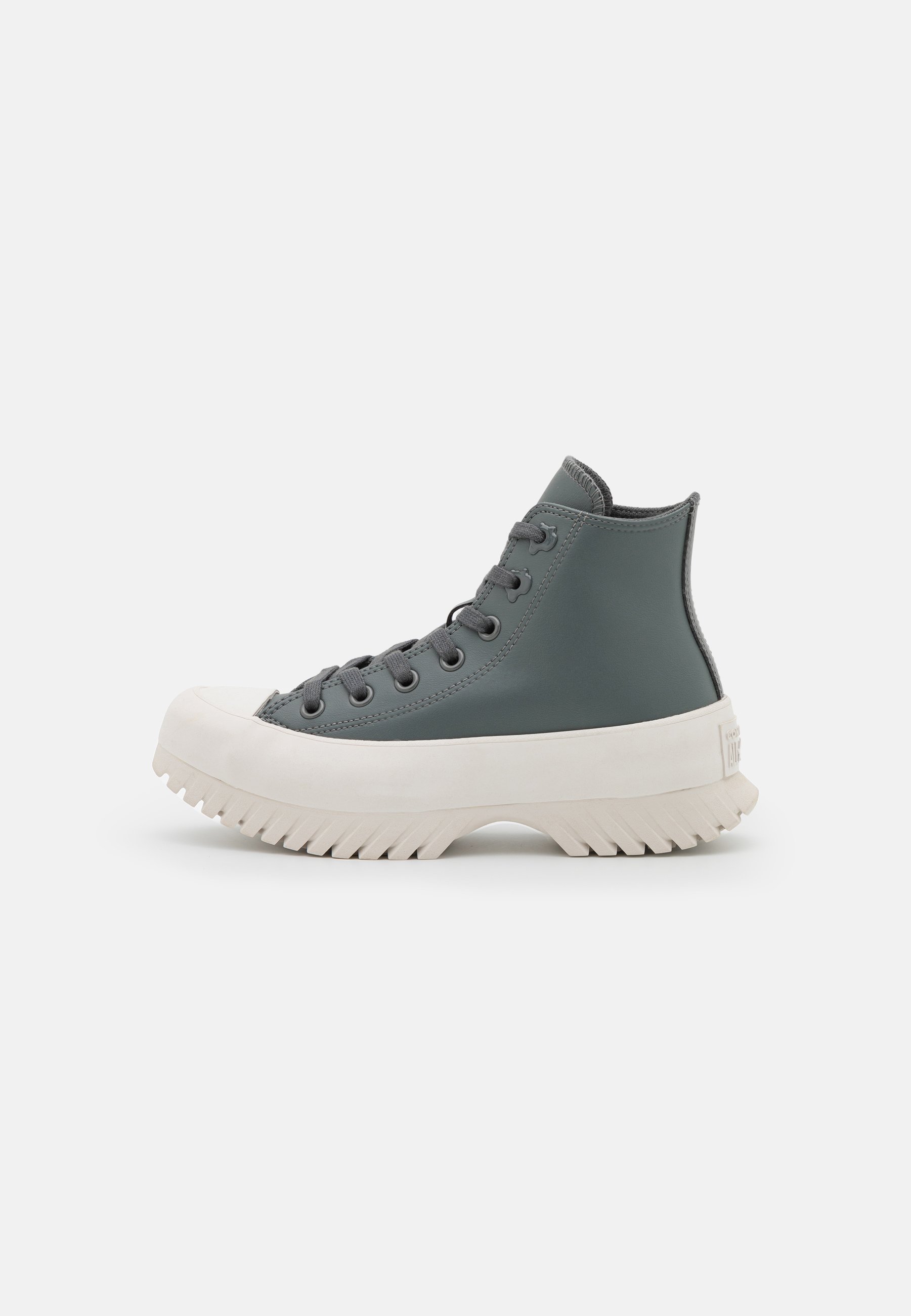 Converse CHUCK TAYLOR ALL STAR LUGGED PLATFORM GLAM - High-top trainers - cyber grey/putty/dark grey