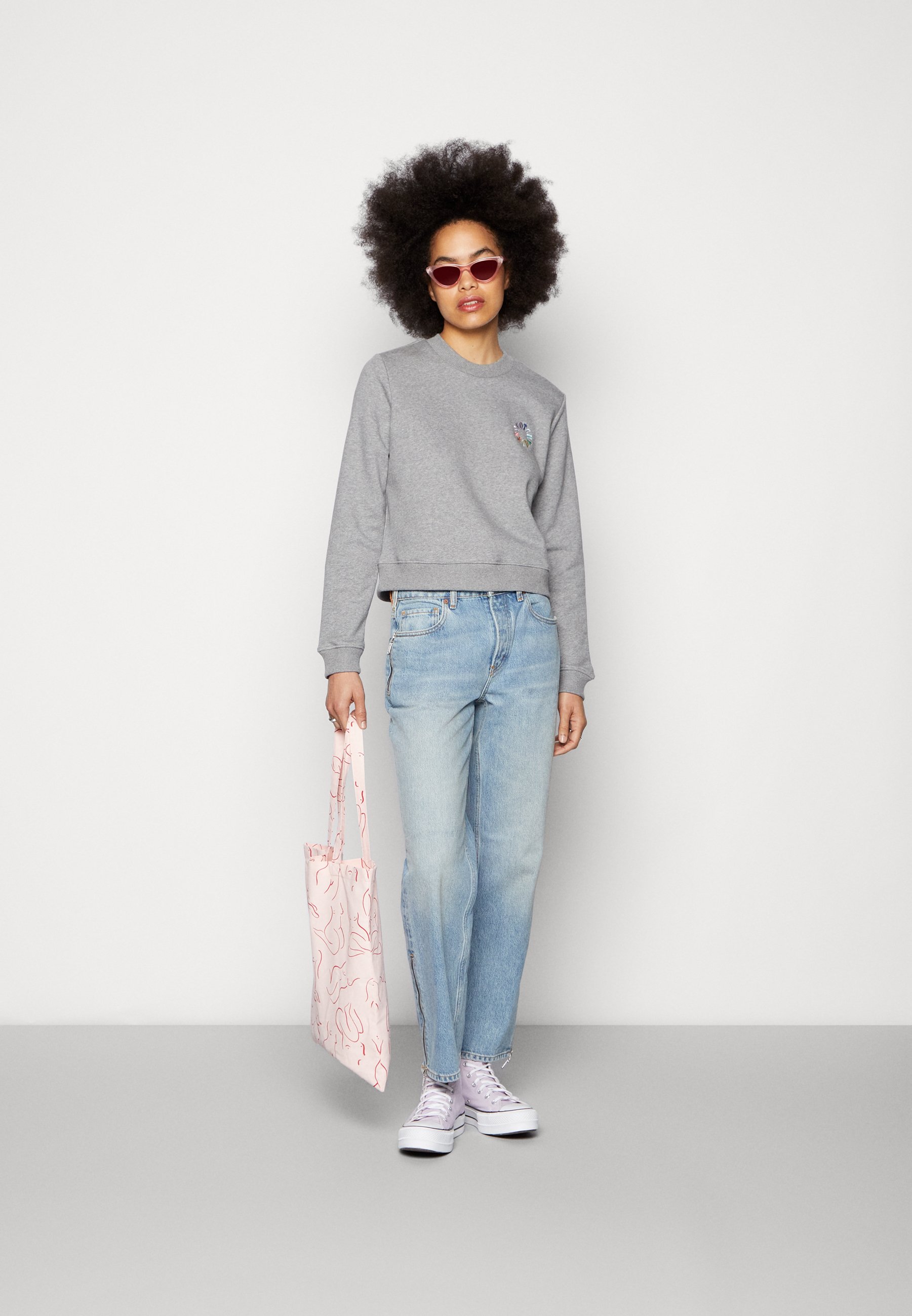 Scotch & Soda THE SKY STRAIGHT - Straight leg jeans - zip it up/light-blue denim