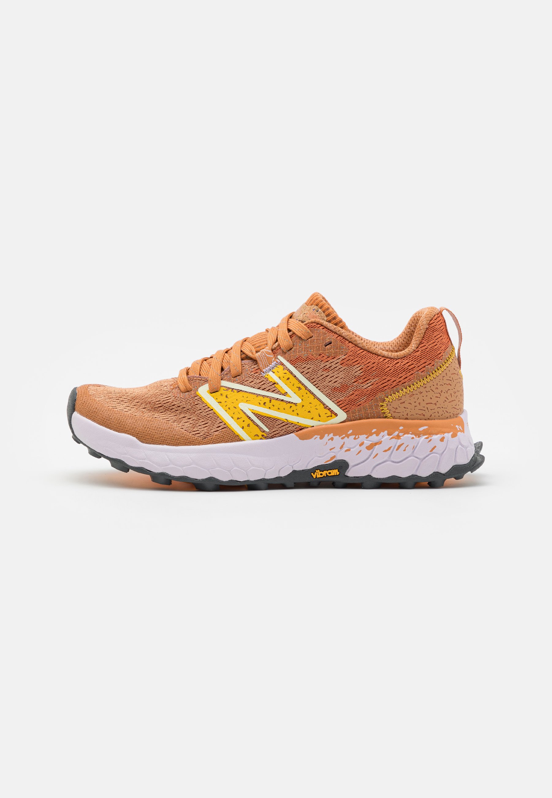 NB FRESH FOAM X HIERRO V7 - Trail running shoes - sepia/orange