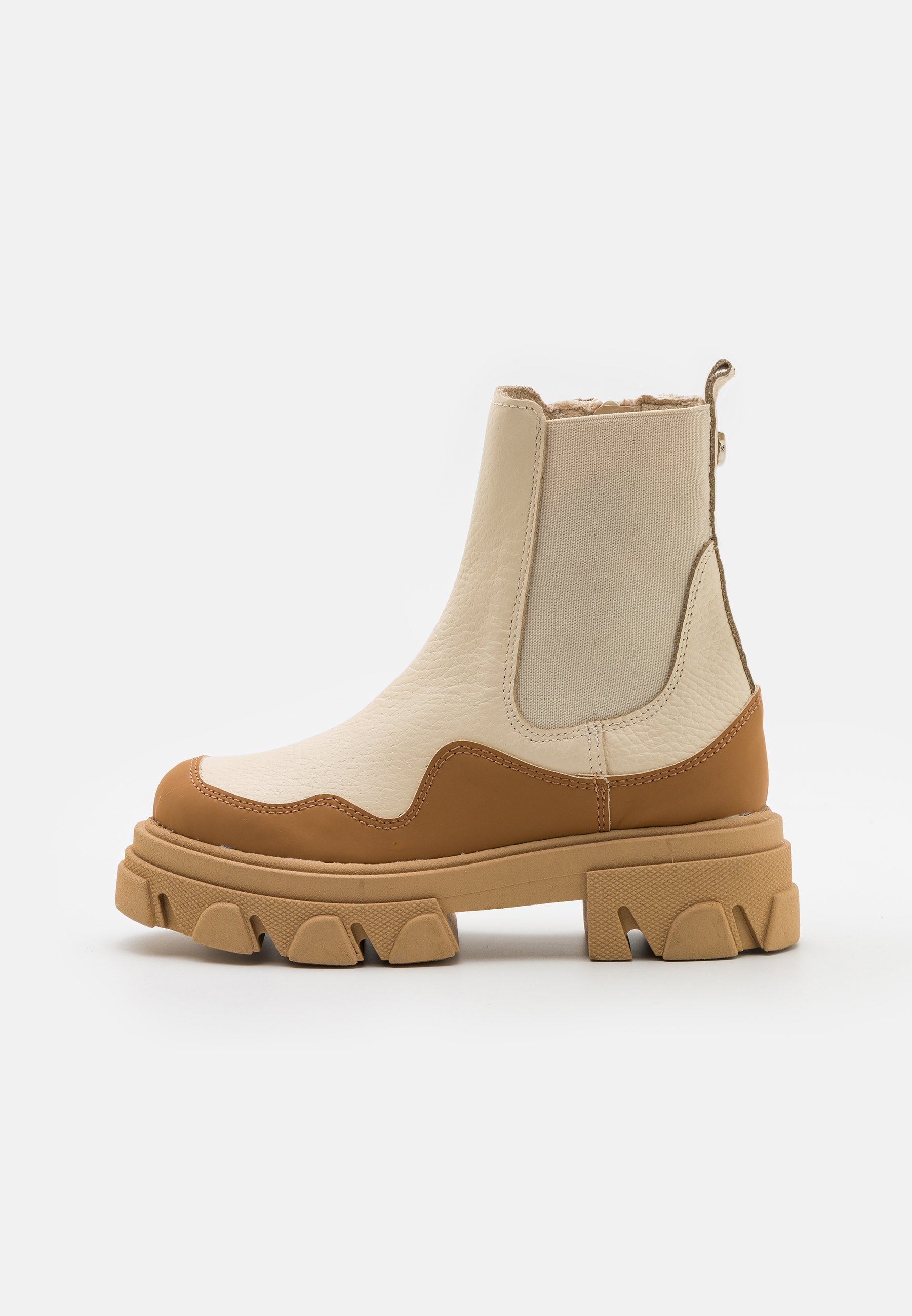 Steve Madden JMERILYN - Platform ankle boots - bone/off-white