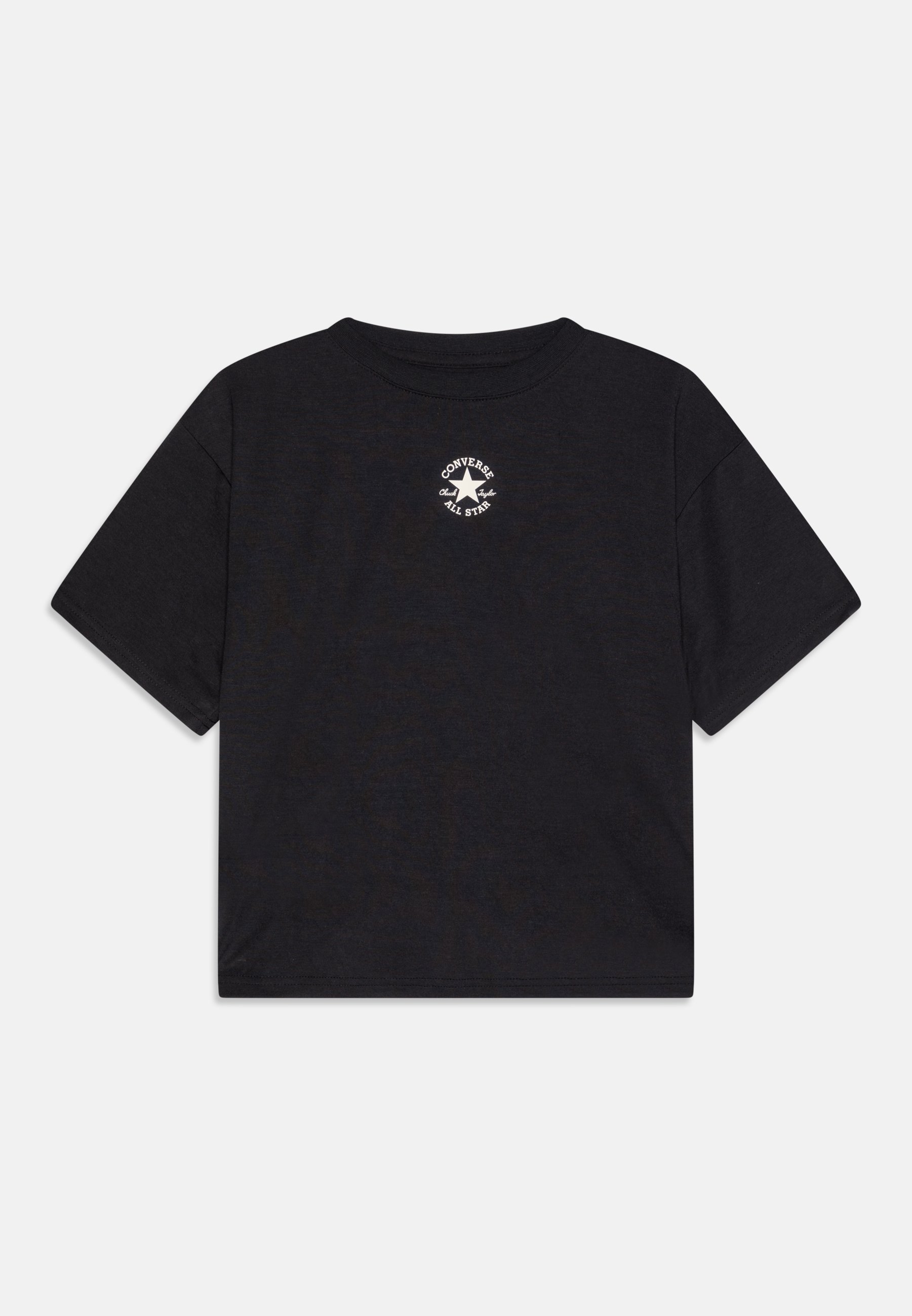 Converse CHUCK PATCH BOXY - Print T-shirt - black