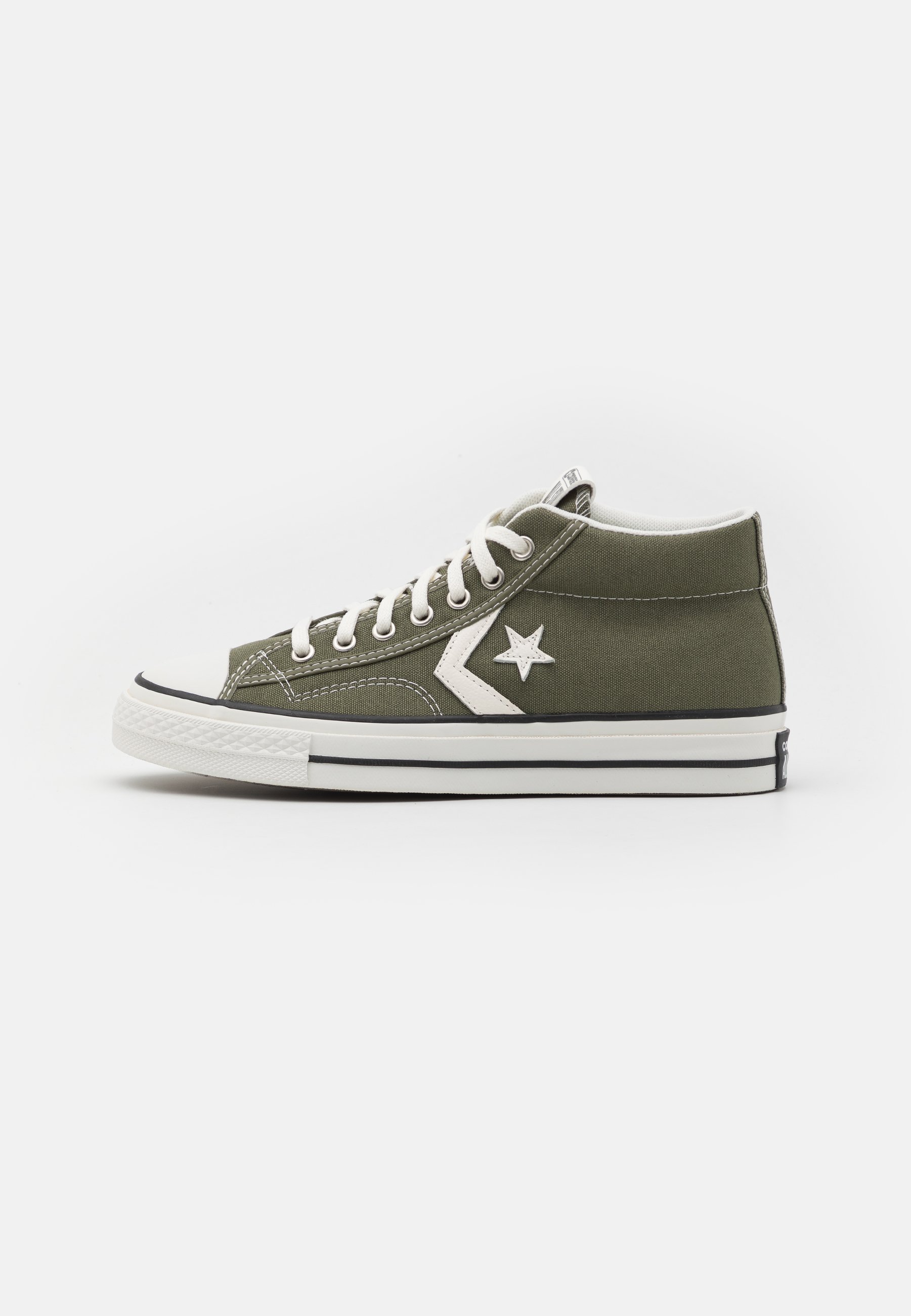 Converse STAR PLAYER 76 SEASONAL COLOR UNISEX - High-top trainers - utility/vintage white/black/khaki
