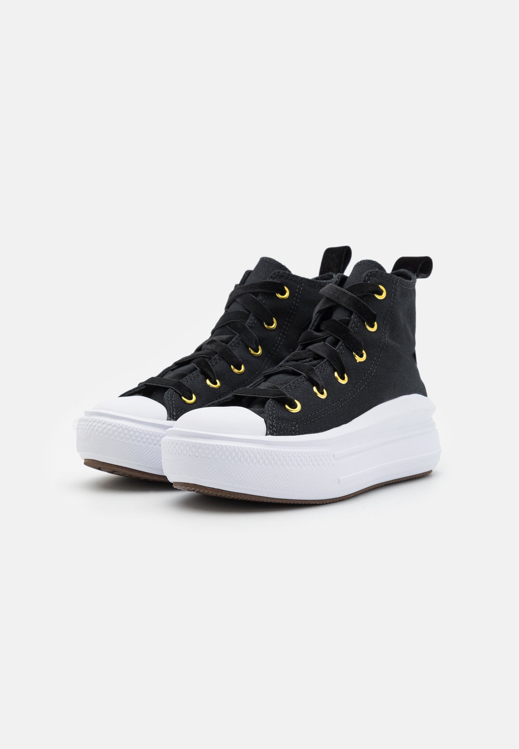 Converse CHUCK TAYLOR ALL STAR PLATFORM MOVE KID UNISEX - High-top trainers - black/white/black