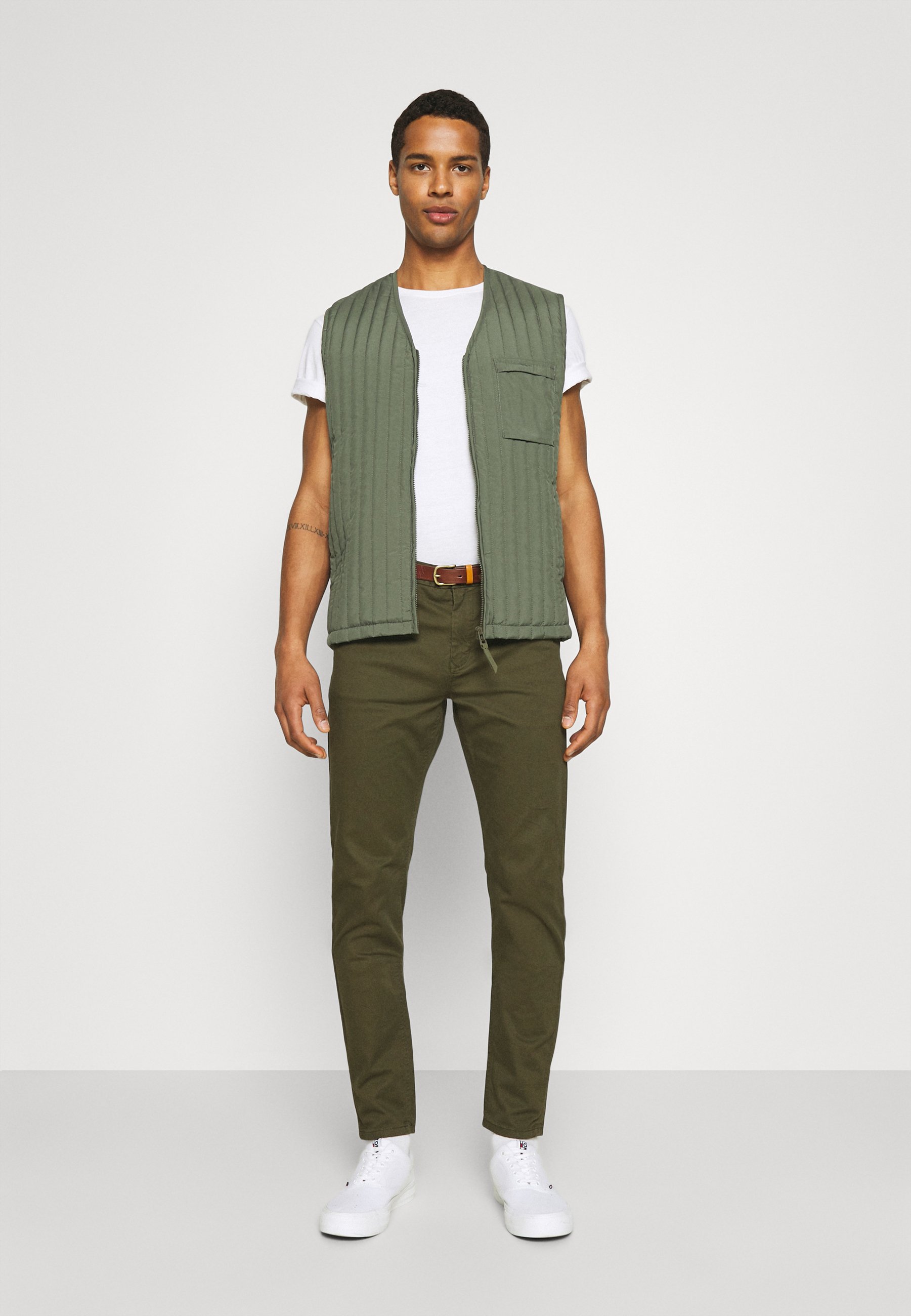Scotch & Soda MOTT CLASSIC SLIM FIT - Chinos - military/olive