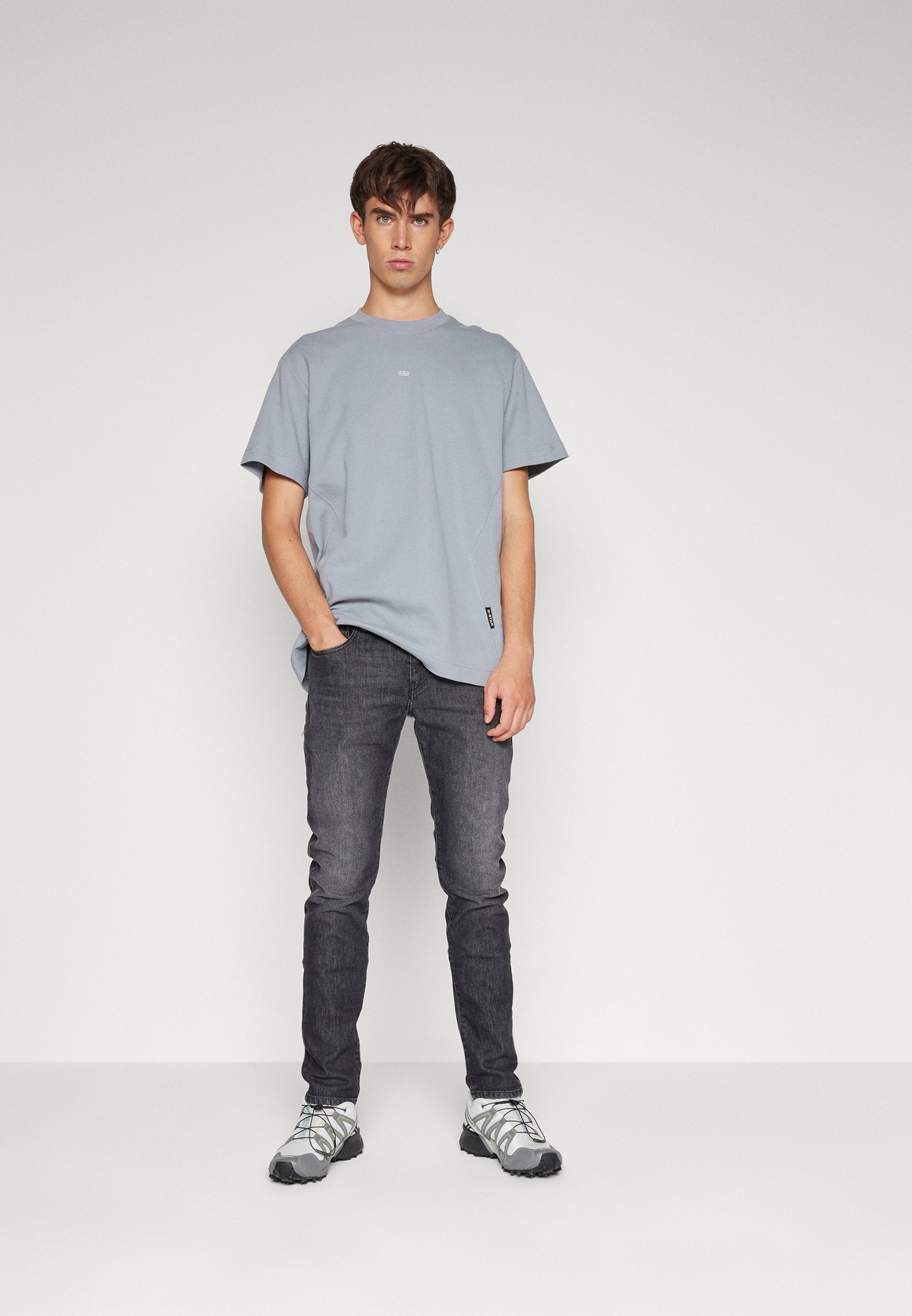 Diesel D-STRUKT - Slim fit jeans - 09f7502/black