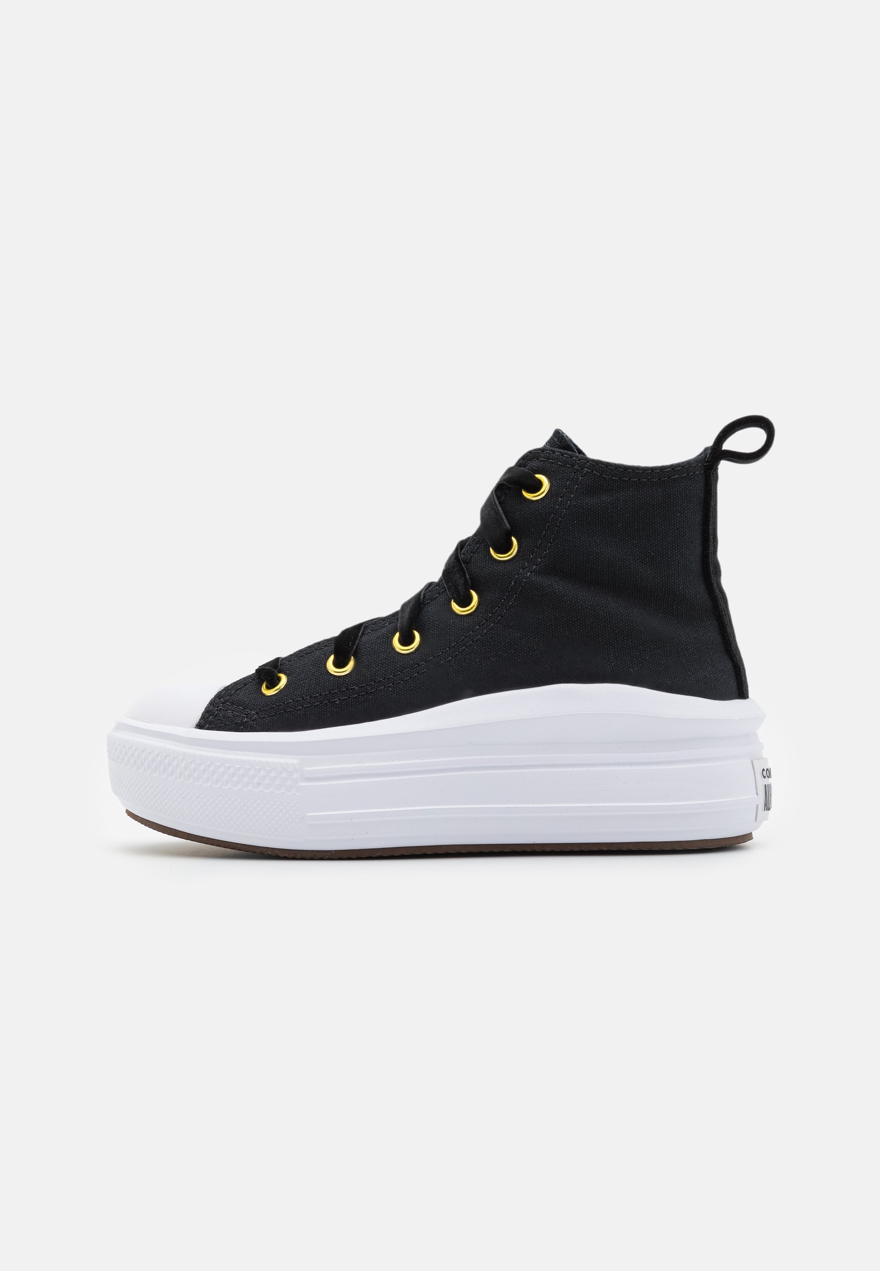Converse CHUCK TAYLOR ALL STAR PLATFORM MOVE KID UNISEX - High-top trainers - black/white/black