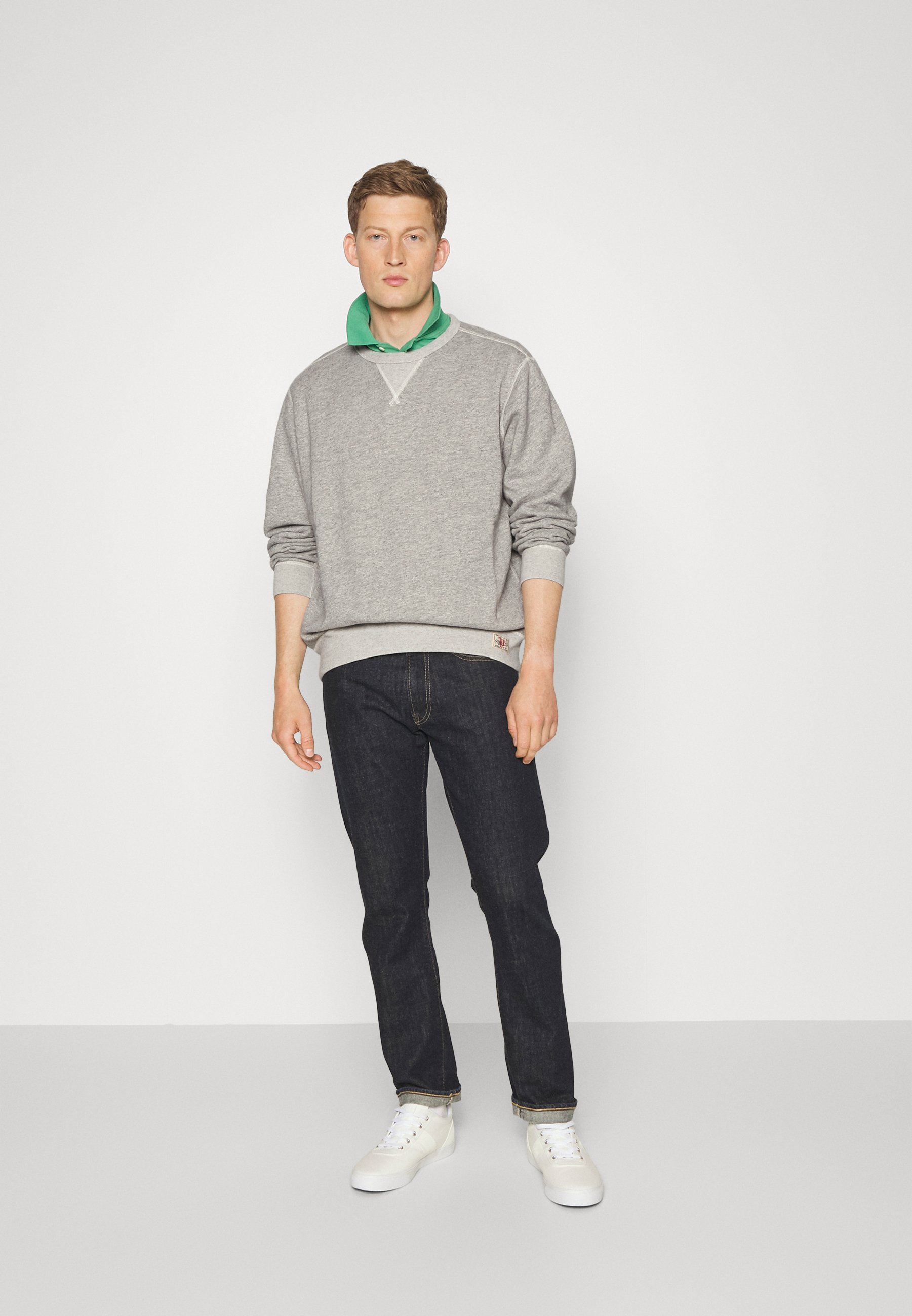 Polo Ralph Lauren LONG SLEEVE - Sweatshirt - heather/grey