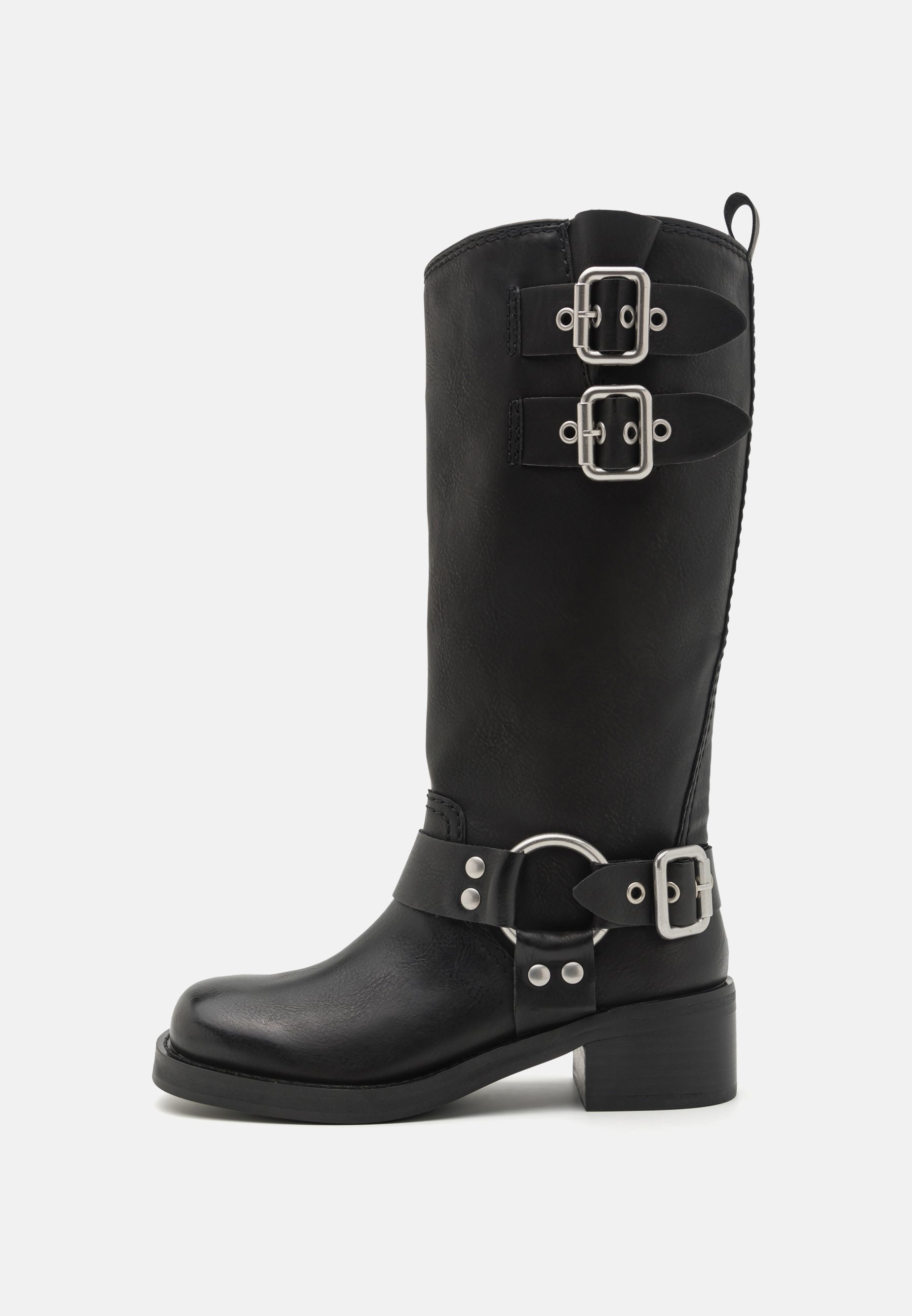 Steve Madden EASTERN - Cowboy/Biker boots - black