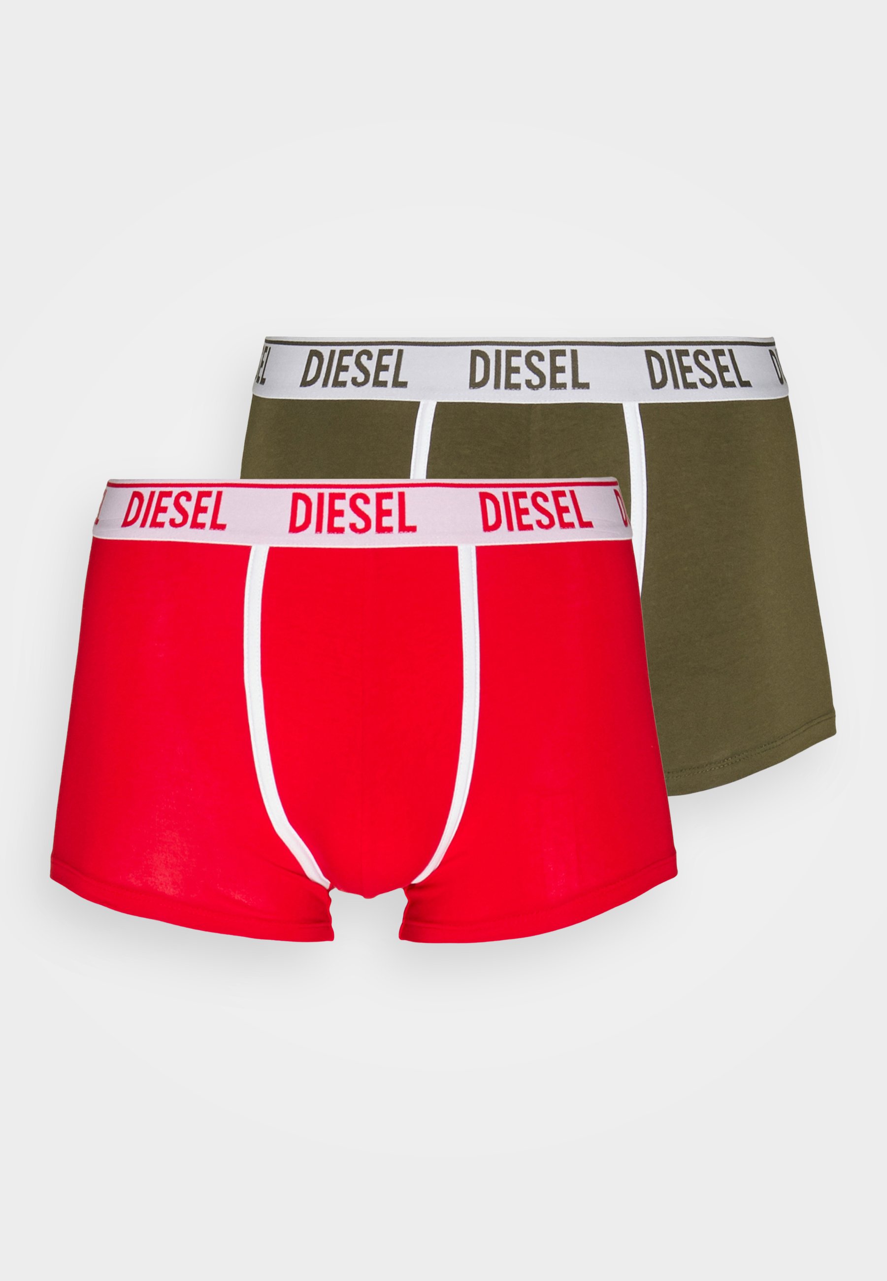 Diesel DAMIEN 2 PACK - Pants - red/green/red