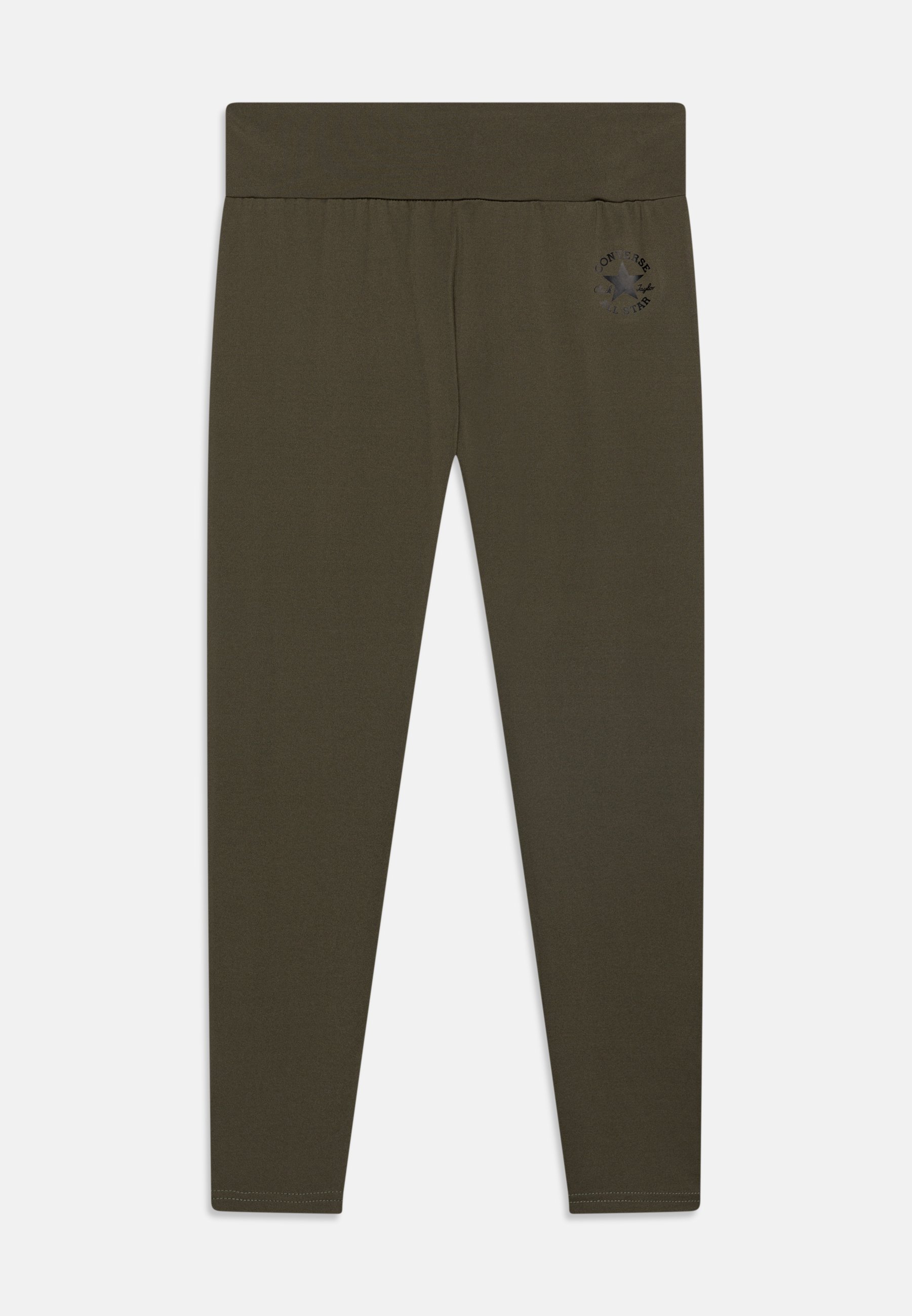 Converse CHUCK PATCH HIGH RISE - Leggings - Trousers - khaki