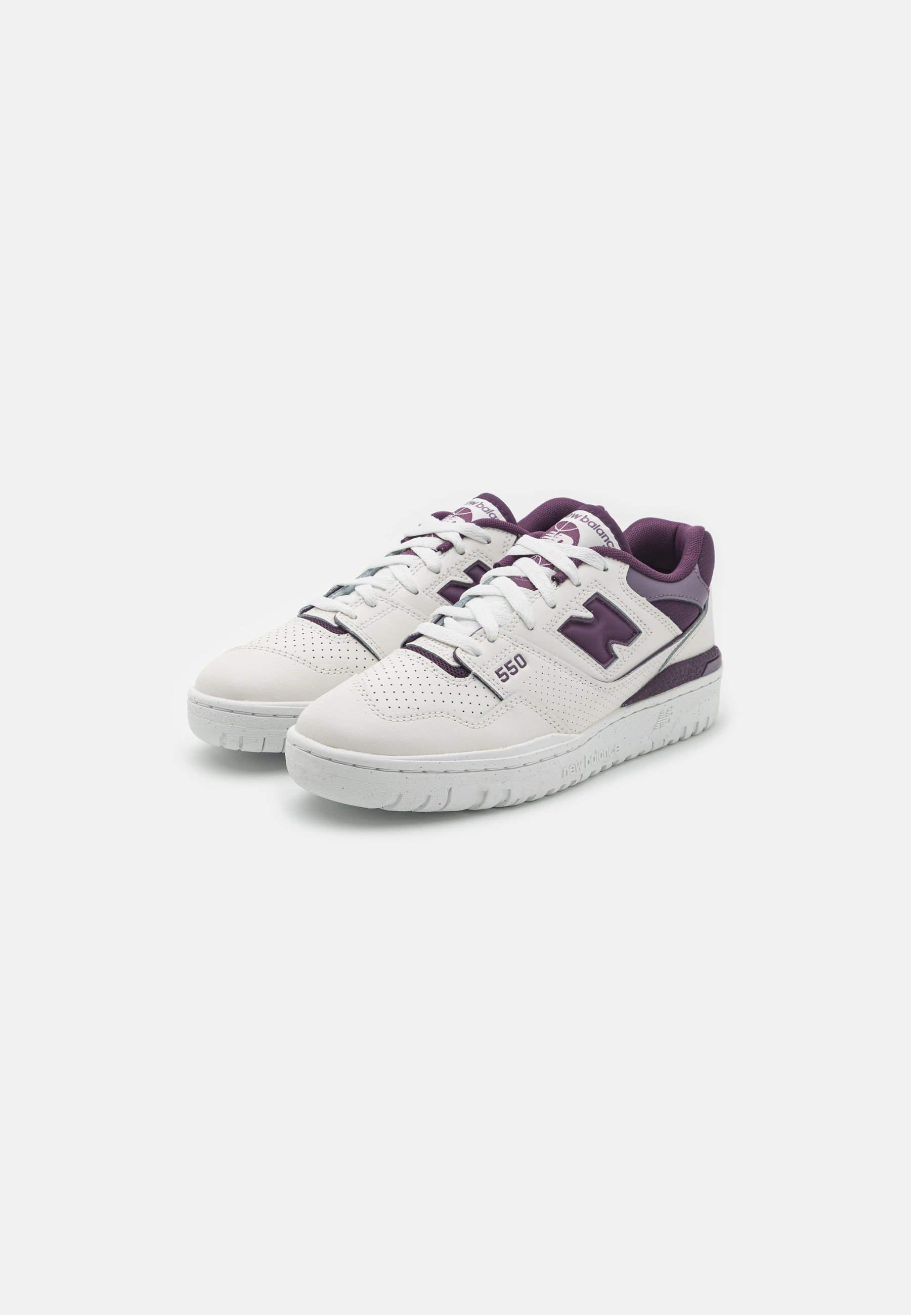 NB BBW550 UNISEX - Trainers - off-white/lilac/off-white