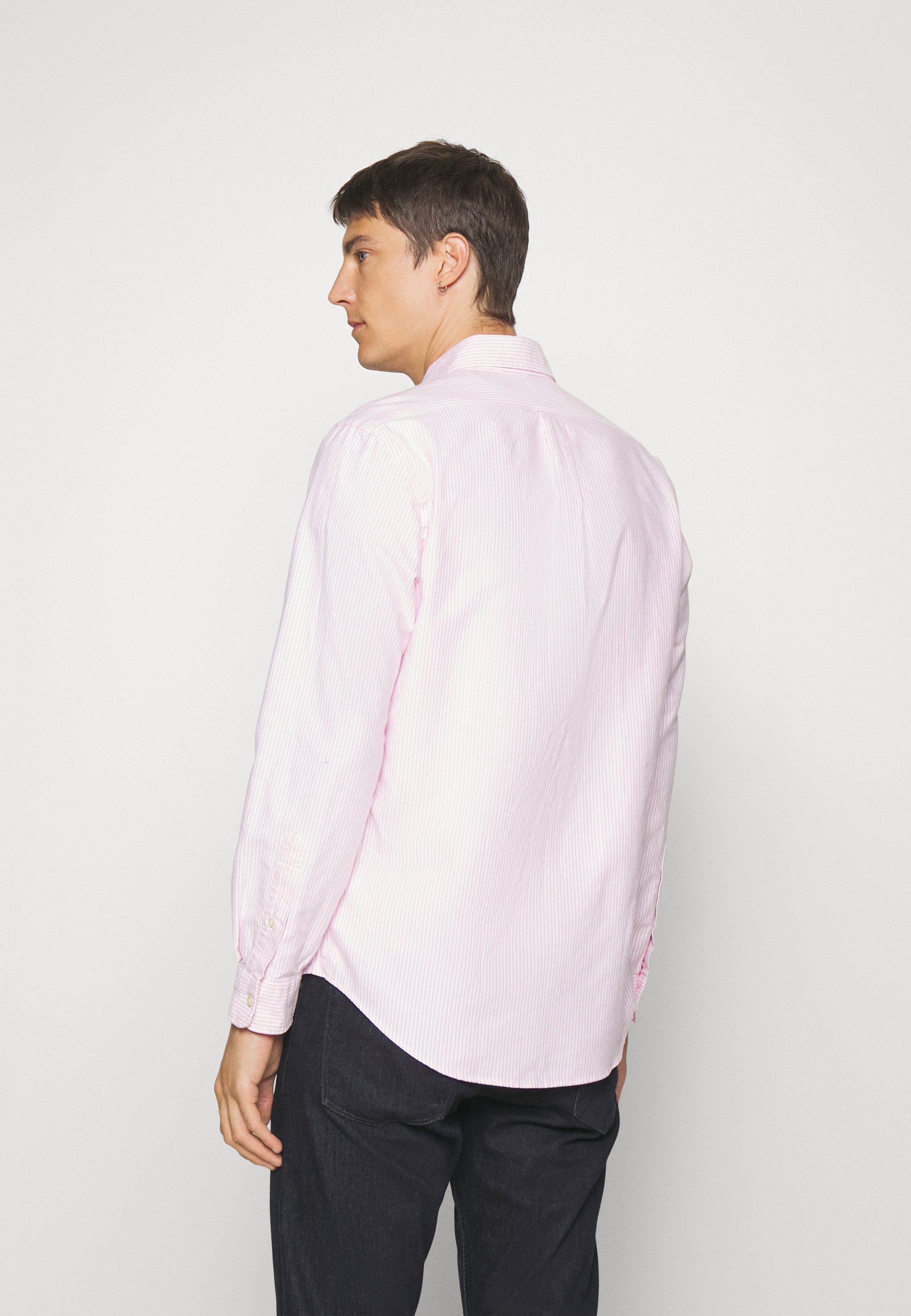 Polo Ralph Lauren LONG SLEEVE SPORT - Shirt - new rose/white/light pink