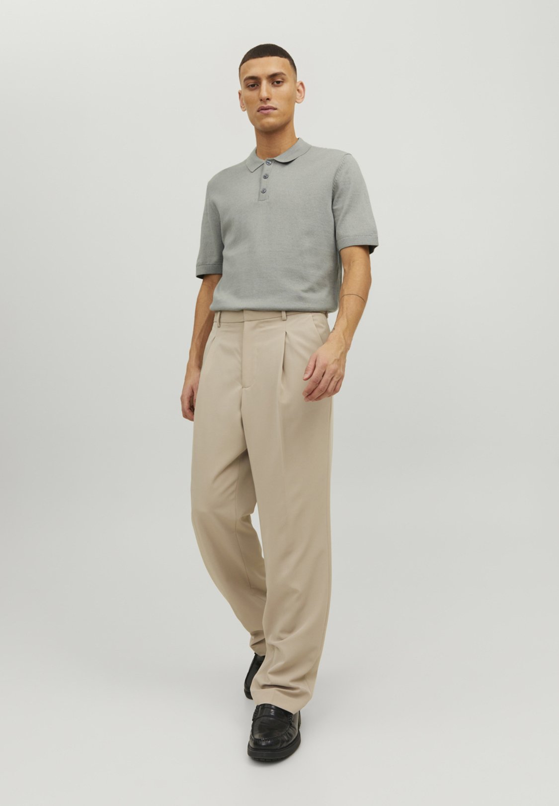 Jack &Jones Polo shirt - wrought iron/grey