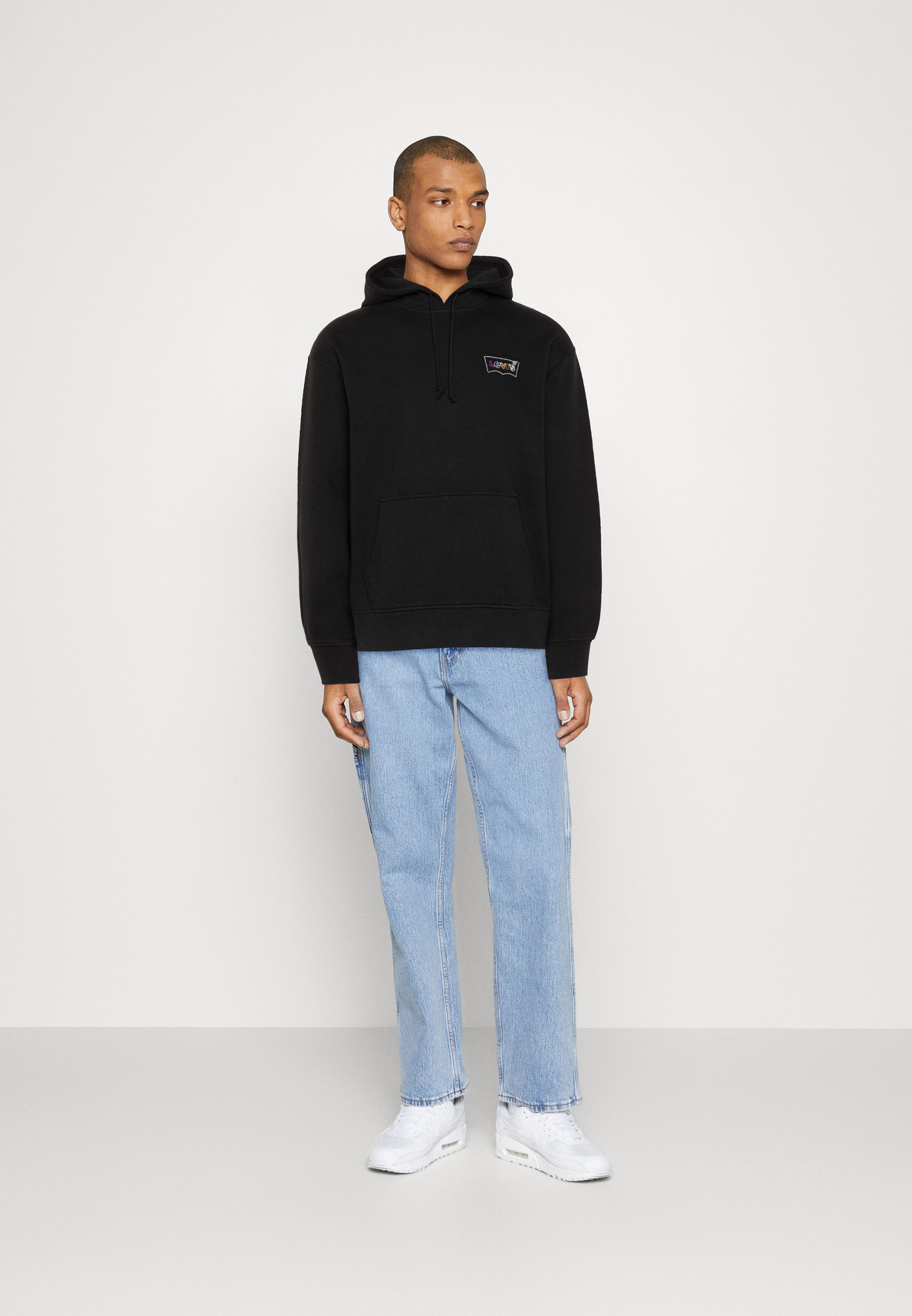 Levi's® RELAXED GRAPHIC - Hoodie - black