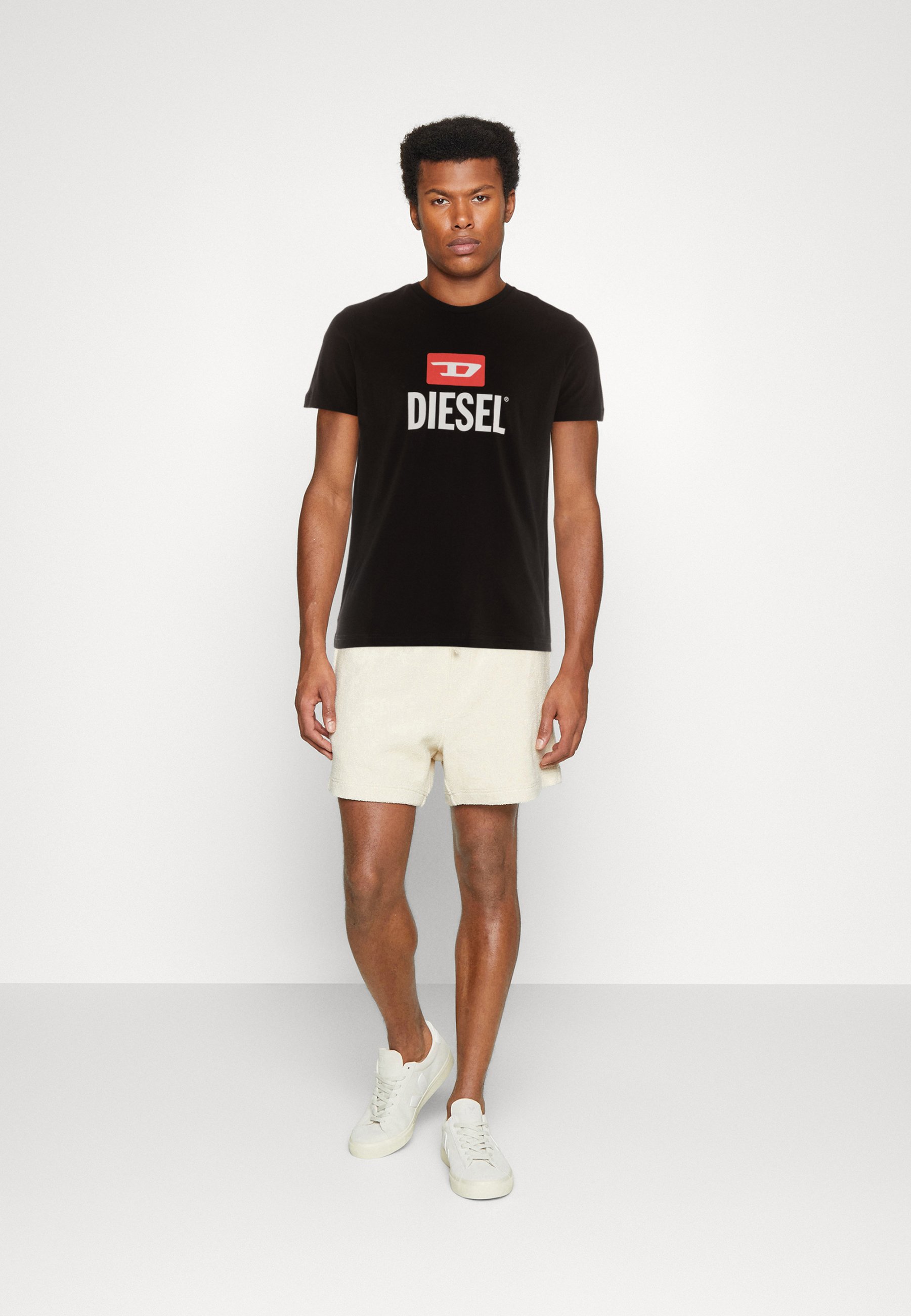 Diesel T-DIEGOR-G15 - Print T-shirt - black