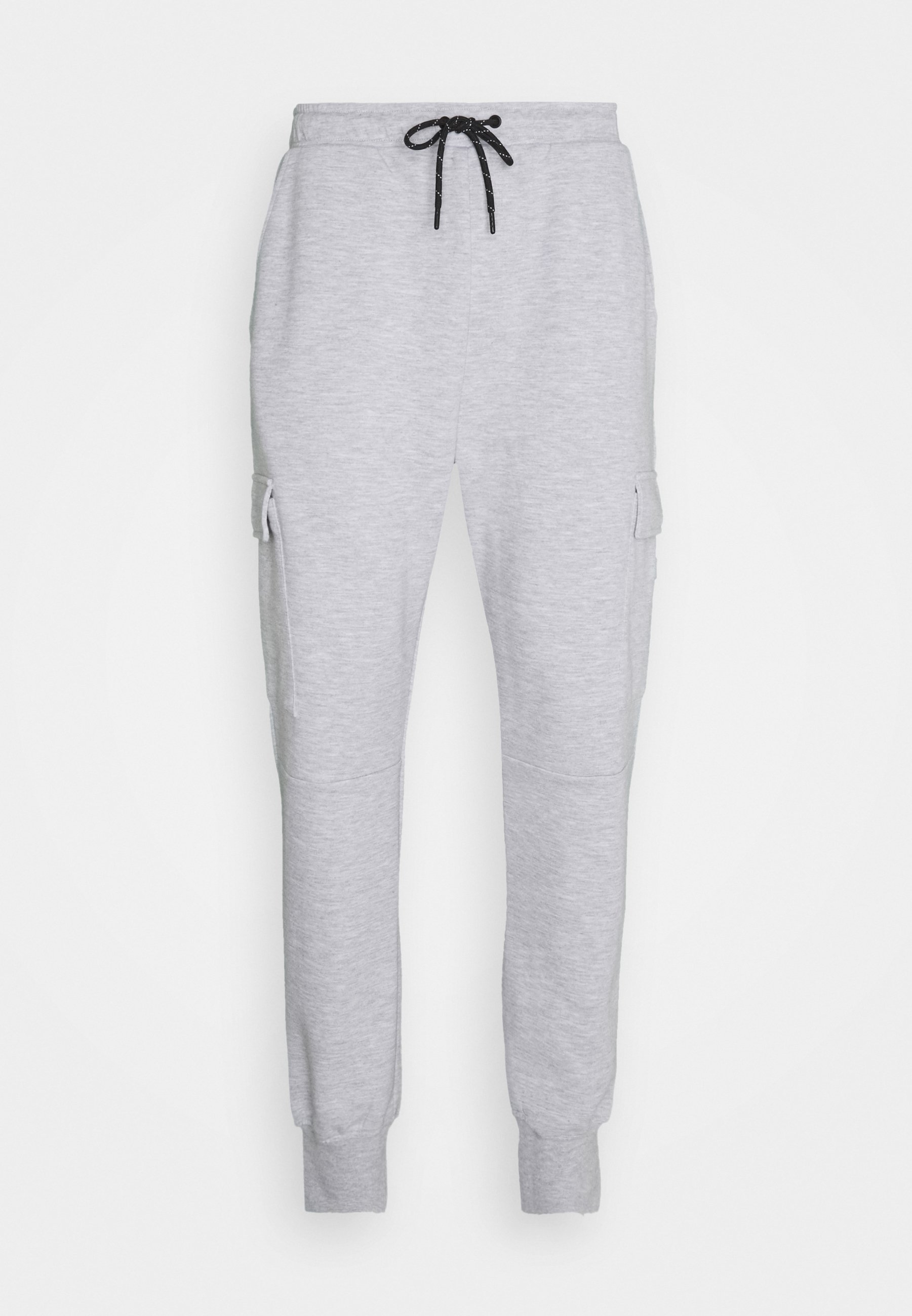 Jack &Jones JJIGORDON JJAIR PANTS - Tracksuit bottoms - light grey melange/light grey
