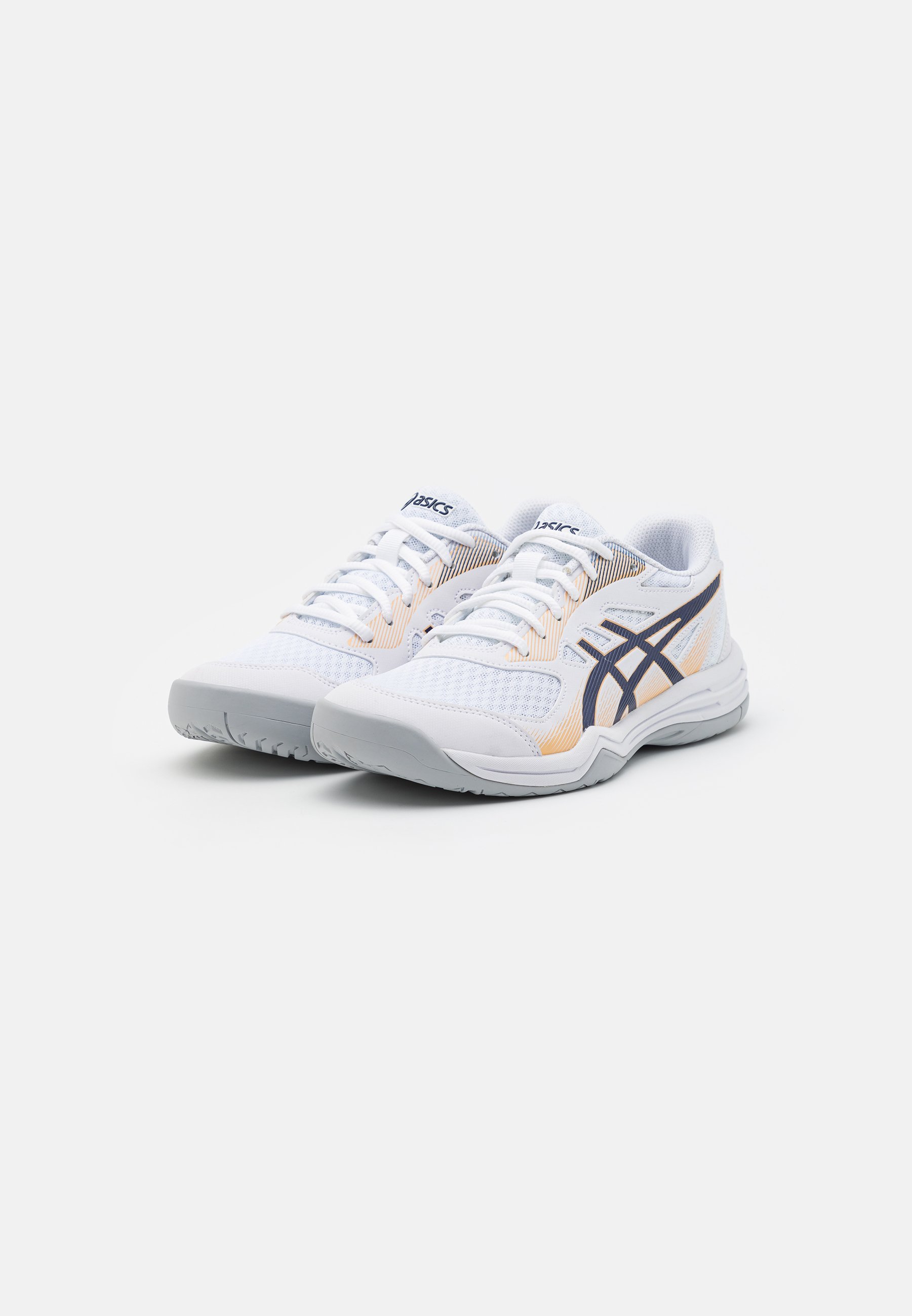 ASICS UPCOURT 5 - Volleyball shoes - white/peacoat/white