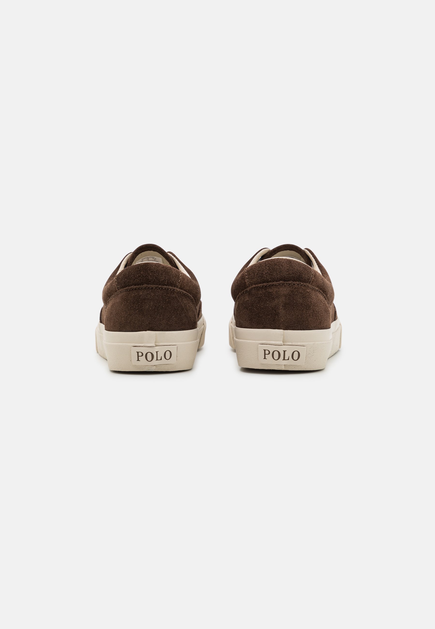 Polo Ralph Lauren KEATON PONY LACE UNISEX - Trainers - chocolate brown/brown