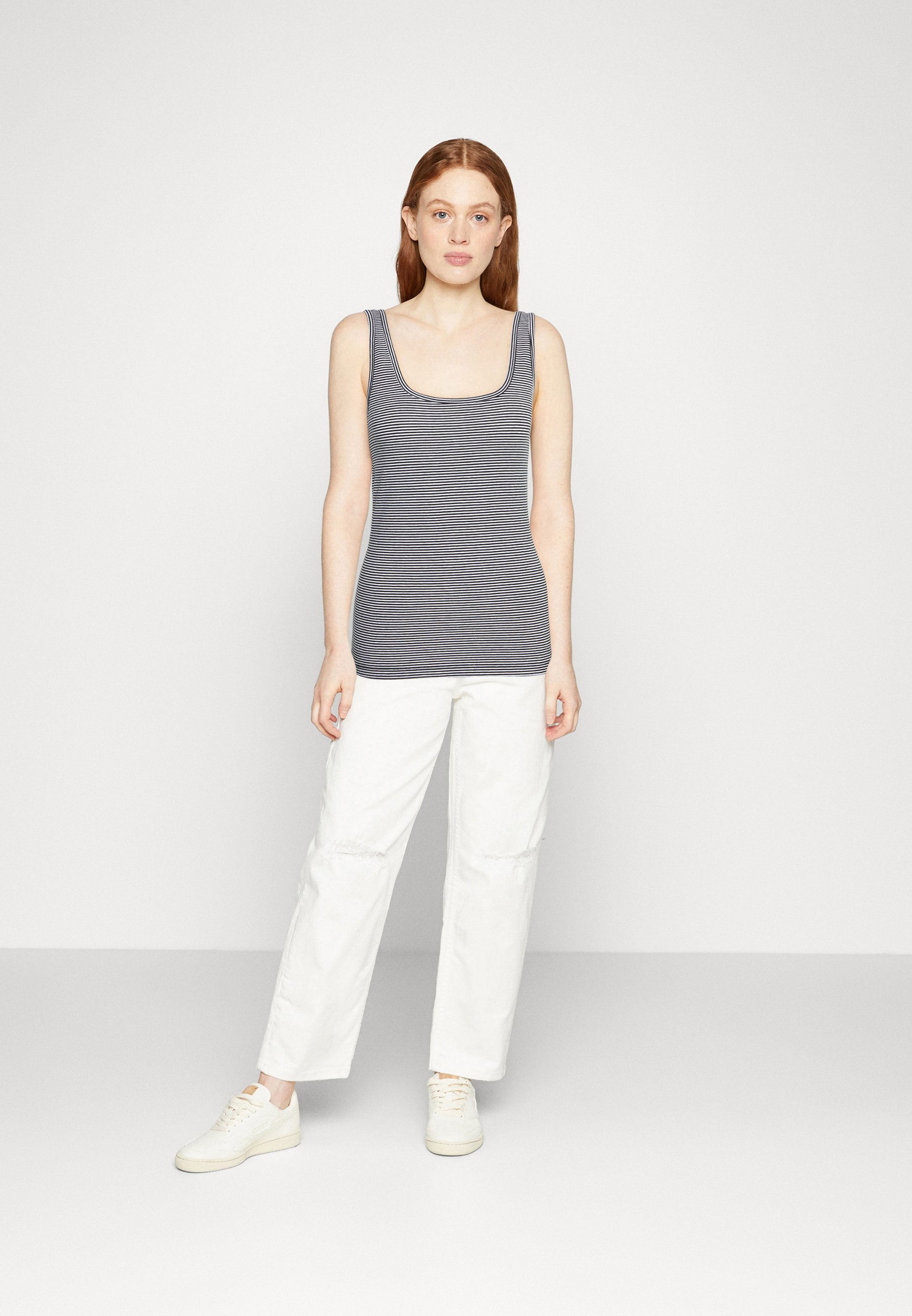 Esprit STRIPE - Top - black