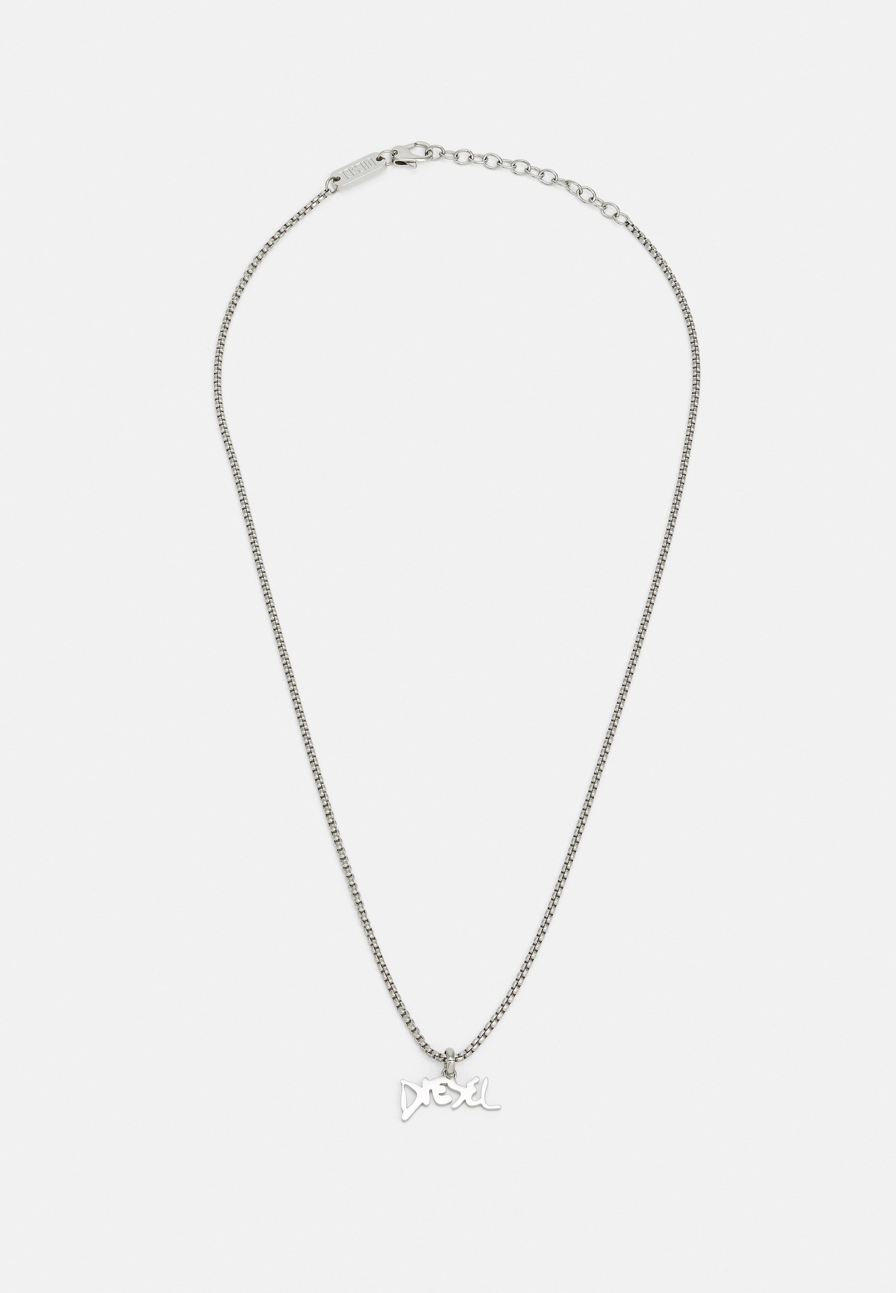 Diesel Necklace - silver-coloured