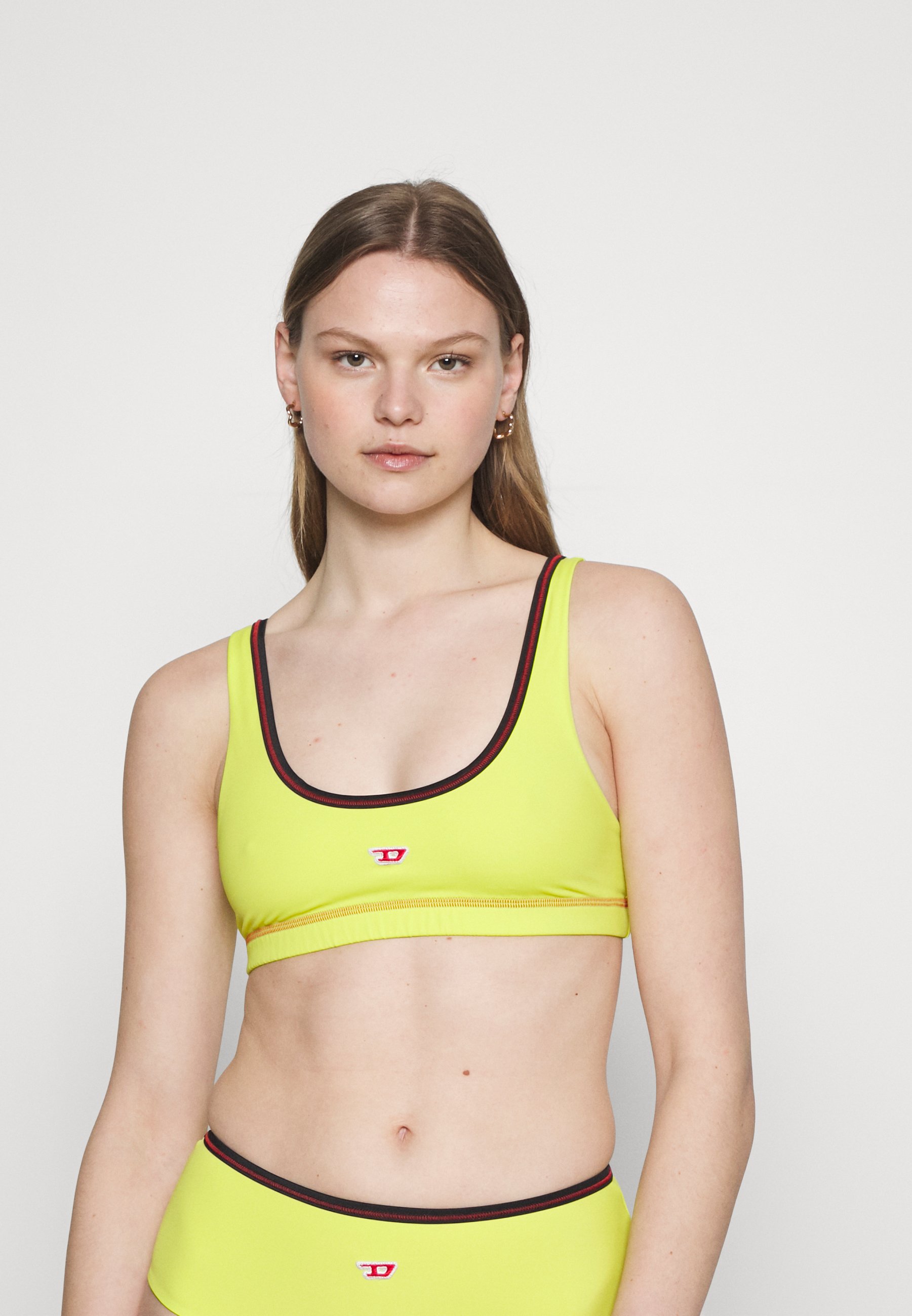 Diesel JUDY - Bikini top - yellow