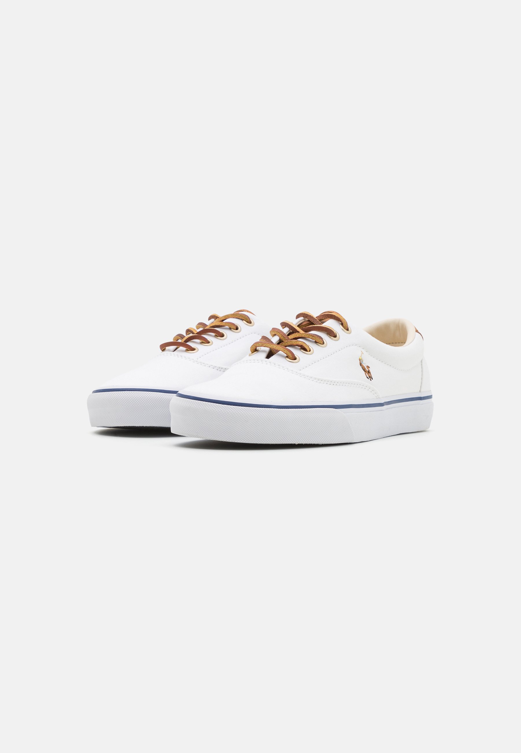 Polo Ralph Lauren KEATON PONY TOP LACE UNISEX - Trainers - white