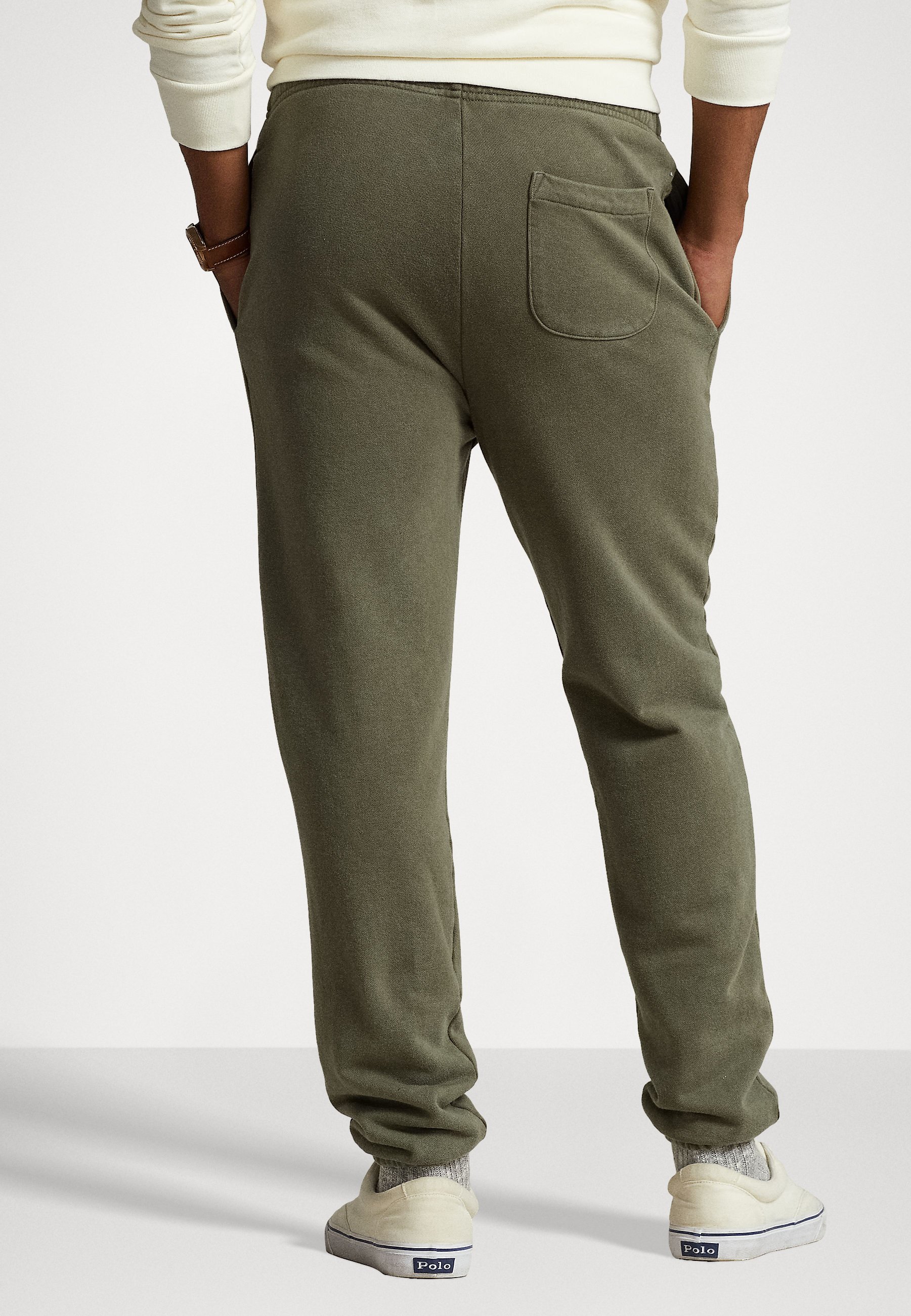 Polo Ralph Lauren ATHLETIC - Tracksuit bottoms - defender green/green