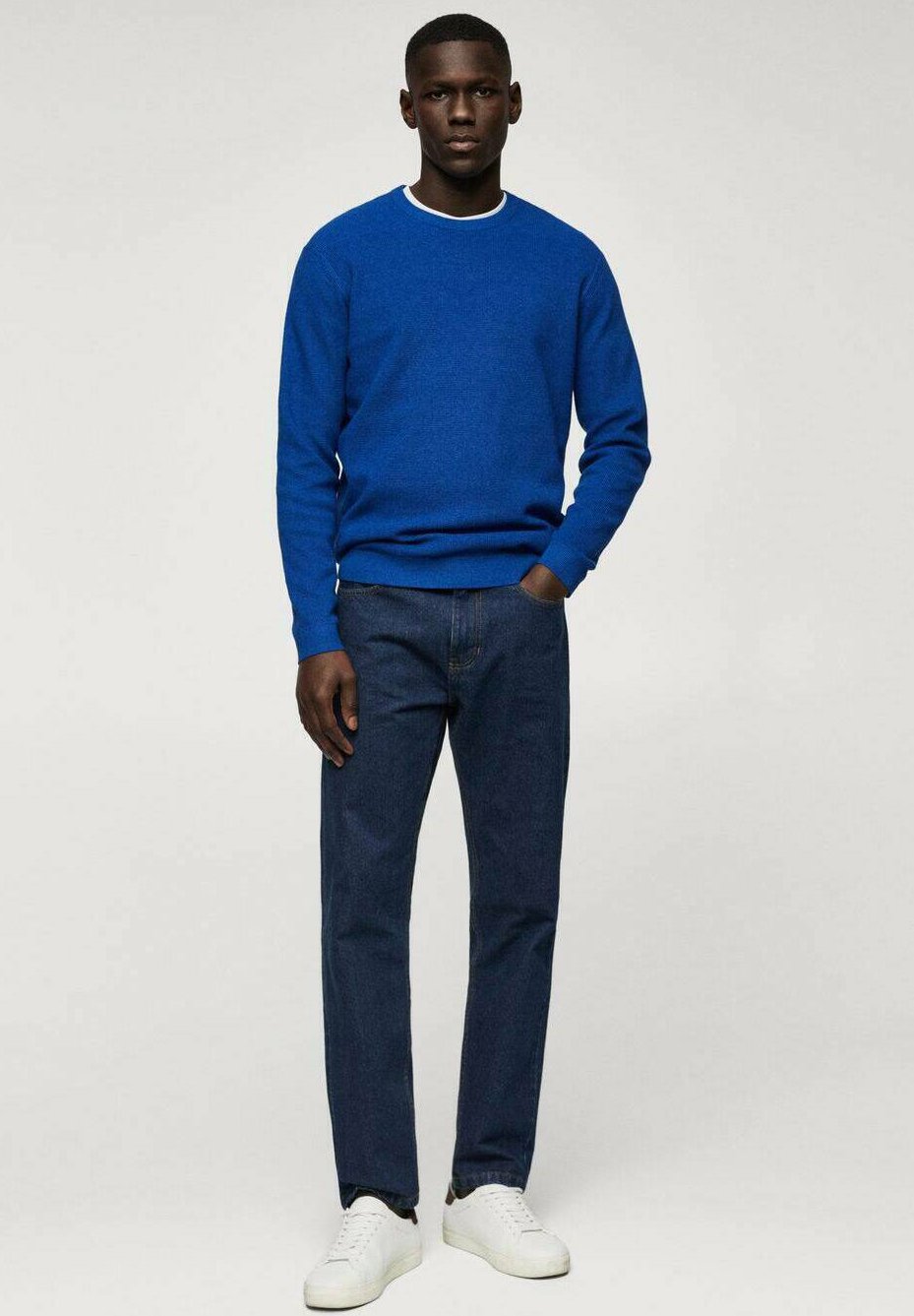 Mango ANTIGUA - Jumper - elektrisch blauw/neon blue