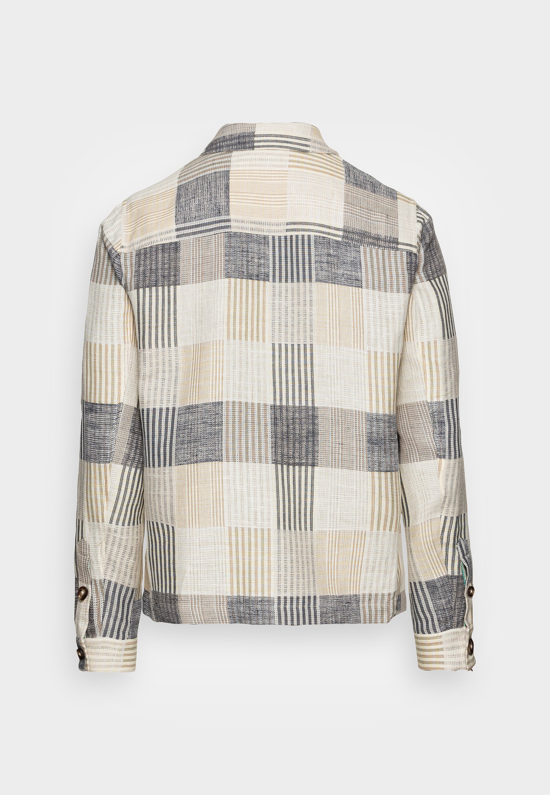 Scotch & Soda CHECK OVERSHIRT - Summer jacket - blue/blue