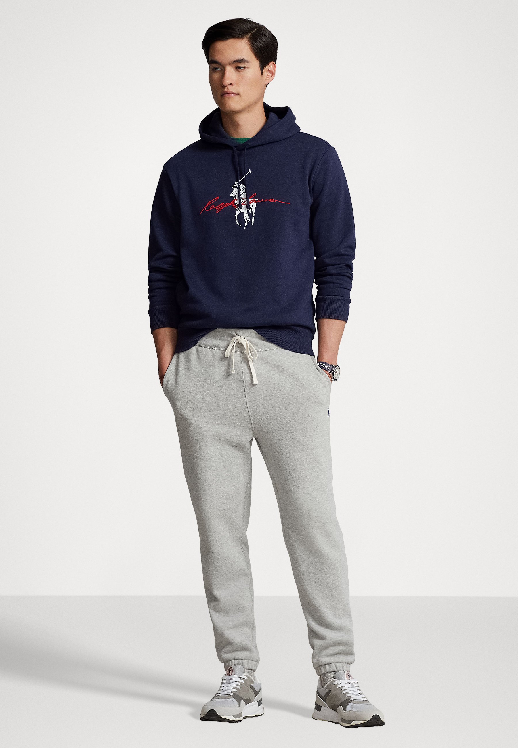 Polo Ralph Lauren LONG SLEEVE - Hoodie - cruise navy/blue