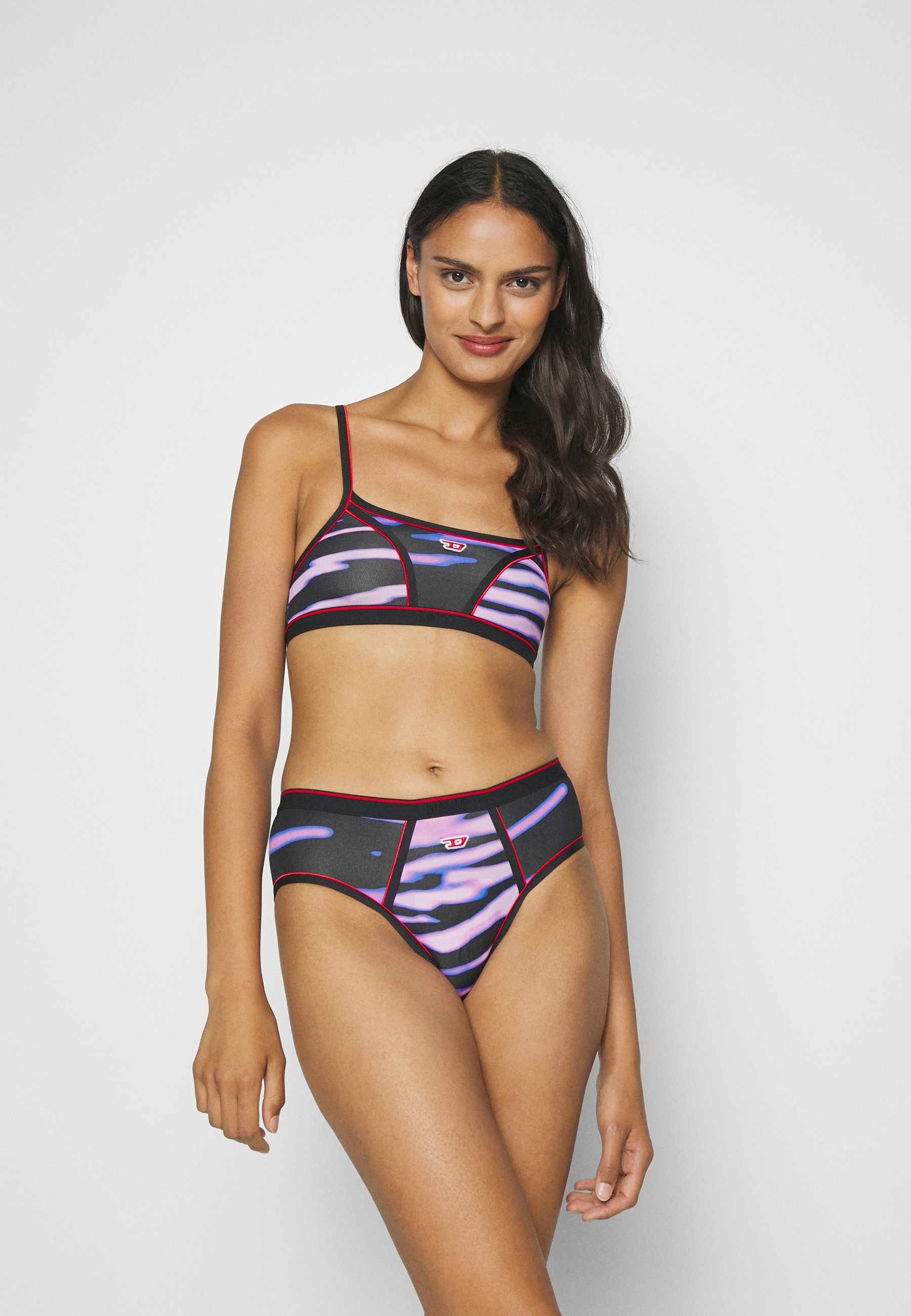 Diesel NIKIS - Bustier - pink/purple/pink