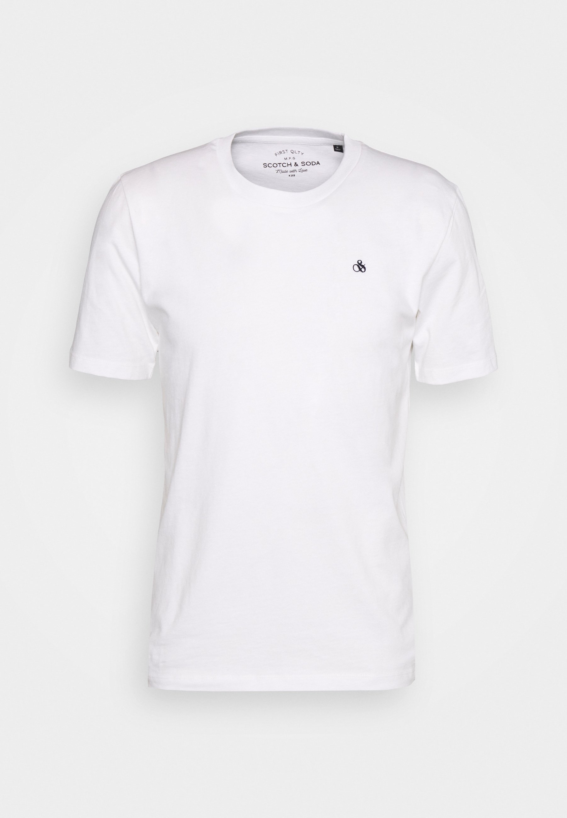 Scotch & Soda CREWNECK - Basic T-shirt - white
