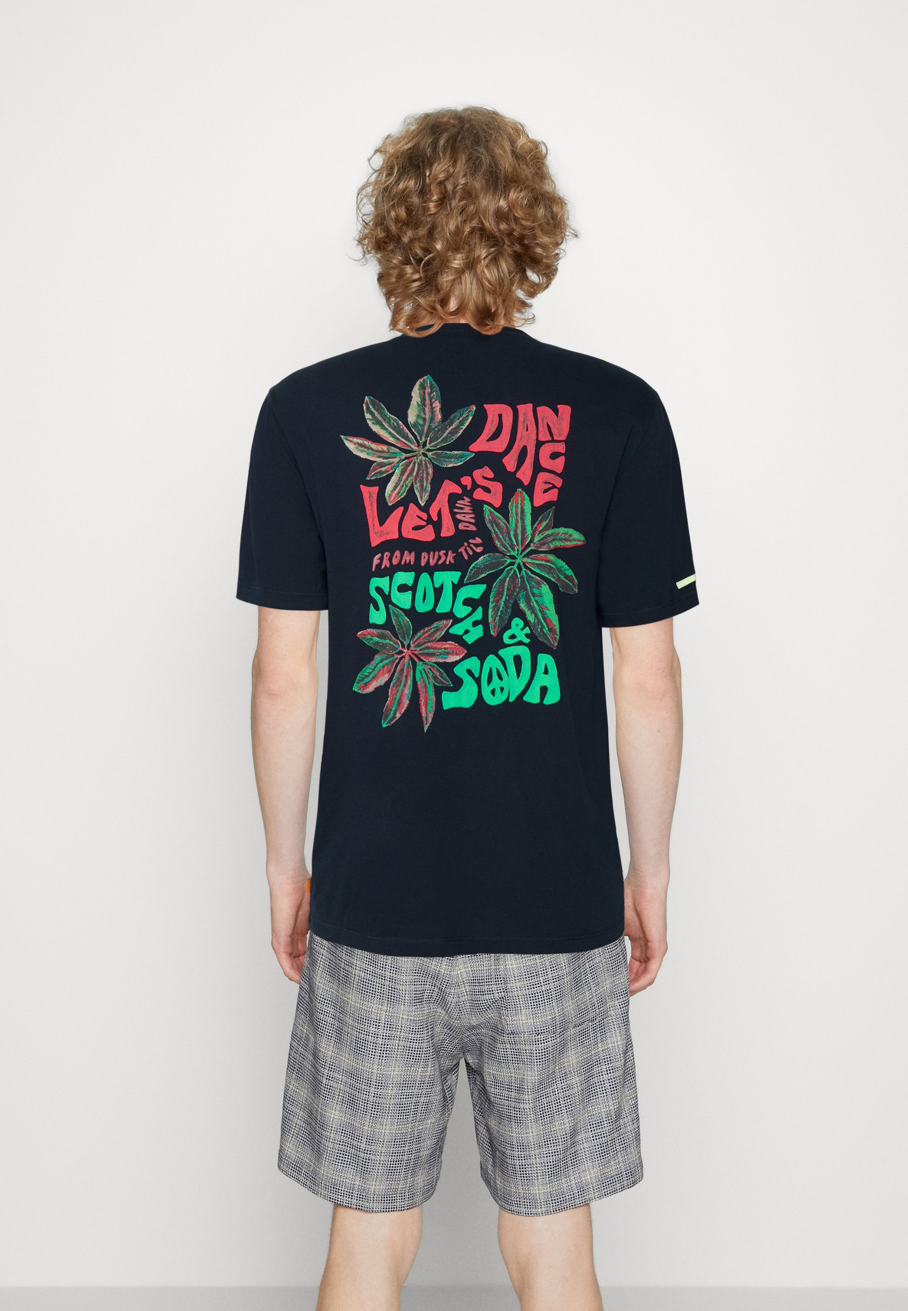 Scotch & Soda FESTIVAL AW - Print T-shirt - night/dark blue