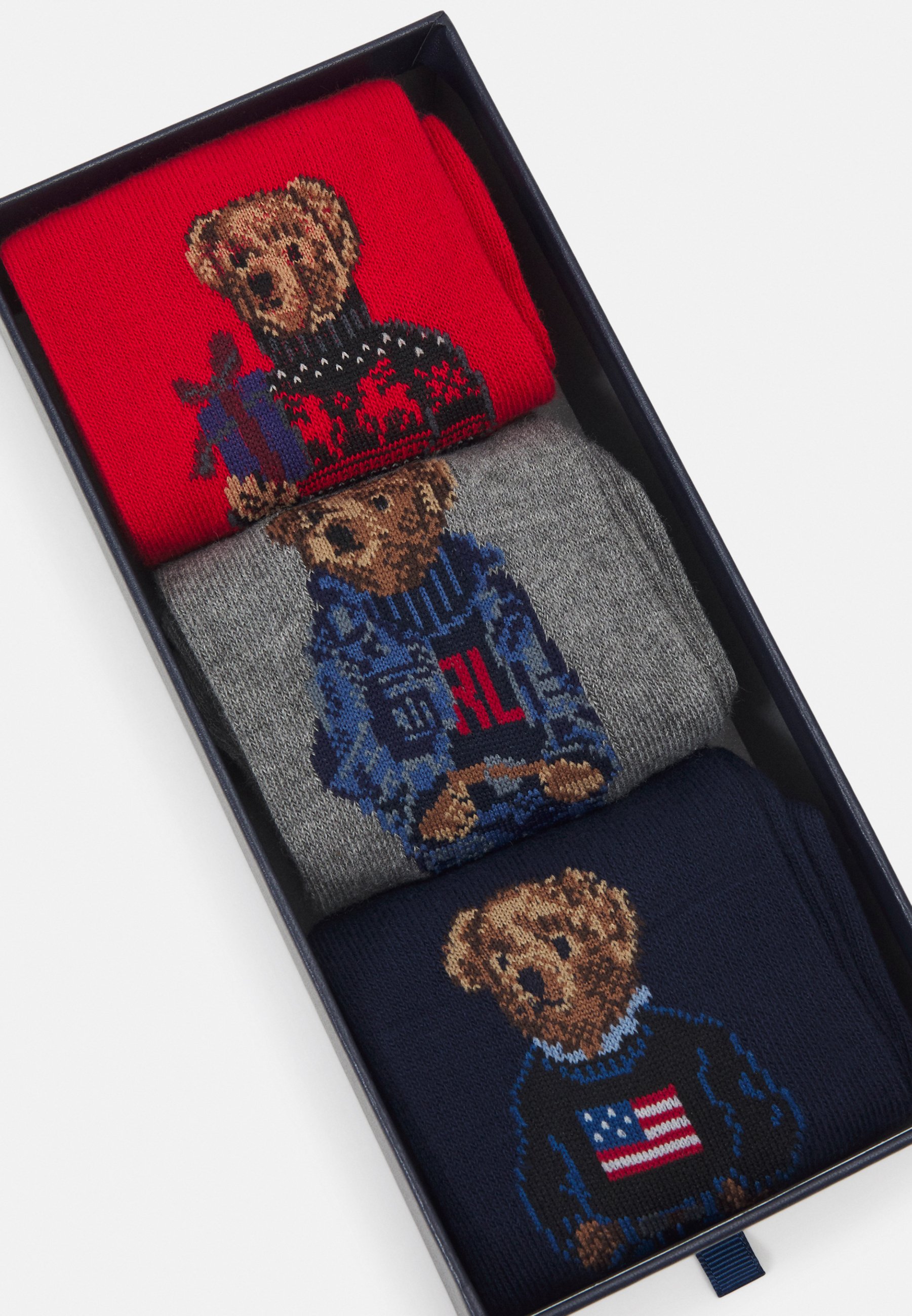 Polo Ralph Lauren GIFTBOX CREW SOCK 3 PACK - Socks - multi-coloured
