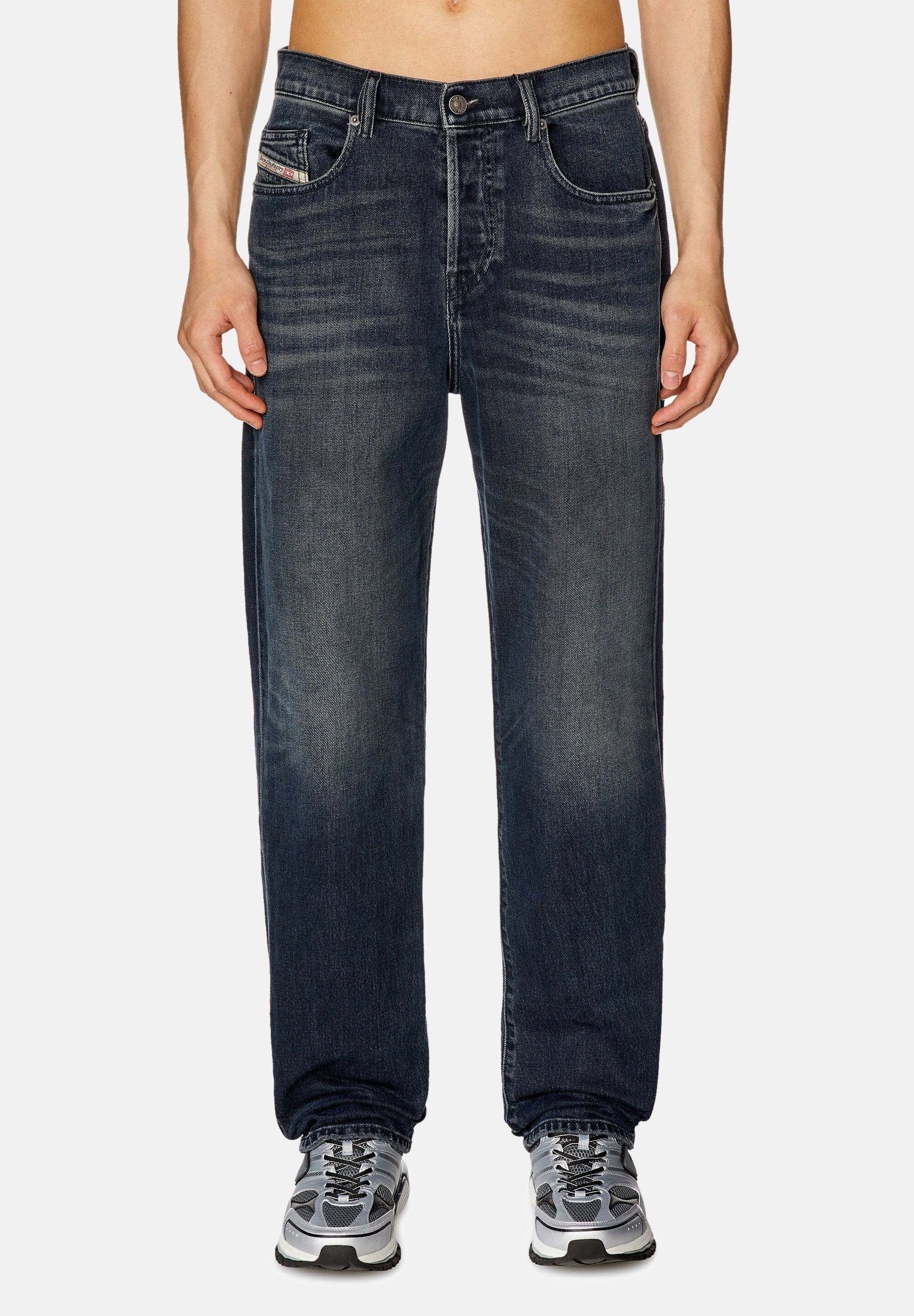 Diesel 2020 VIKER - Straight leg jeans - dark blue/dark-blue denim