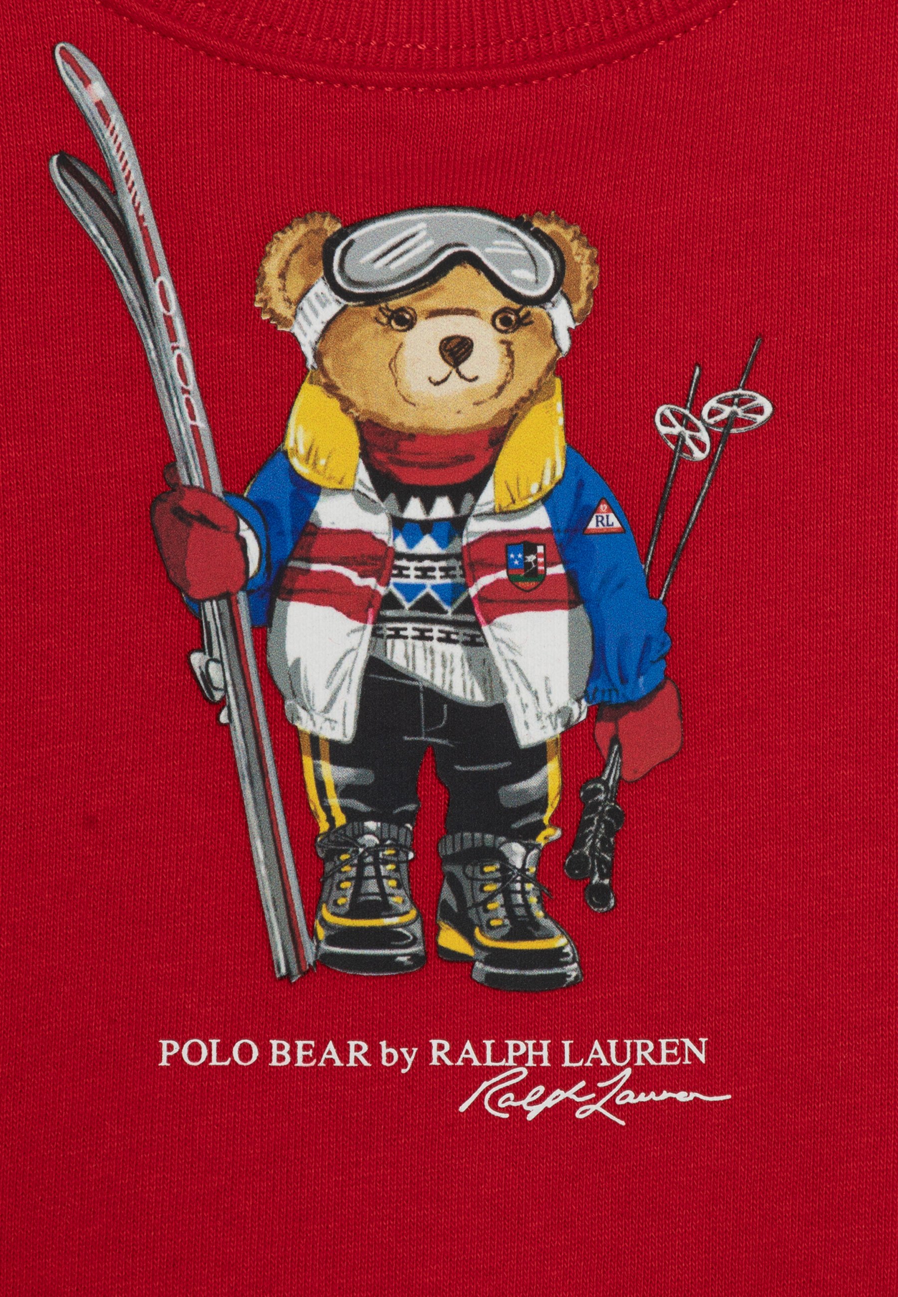 Polo Ralph Lauren BABY BEAR DRESS - Day dress - red