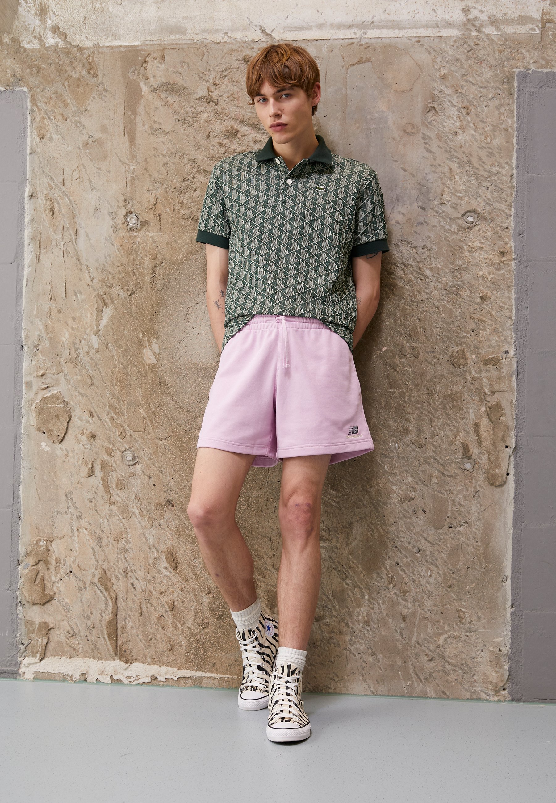 NB UNISEX - Shorts - lilac cloud/lilac