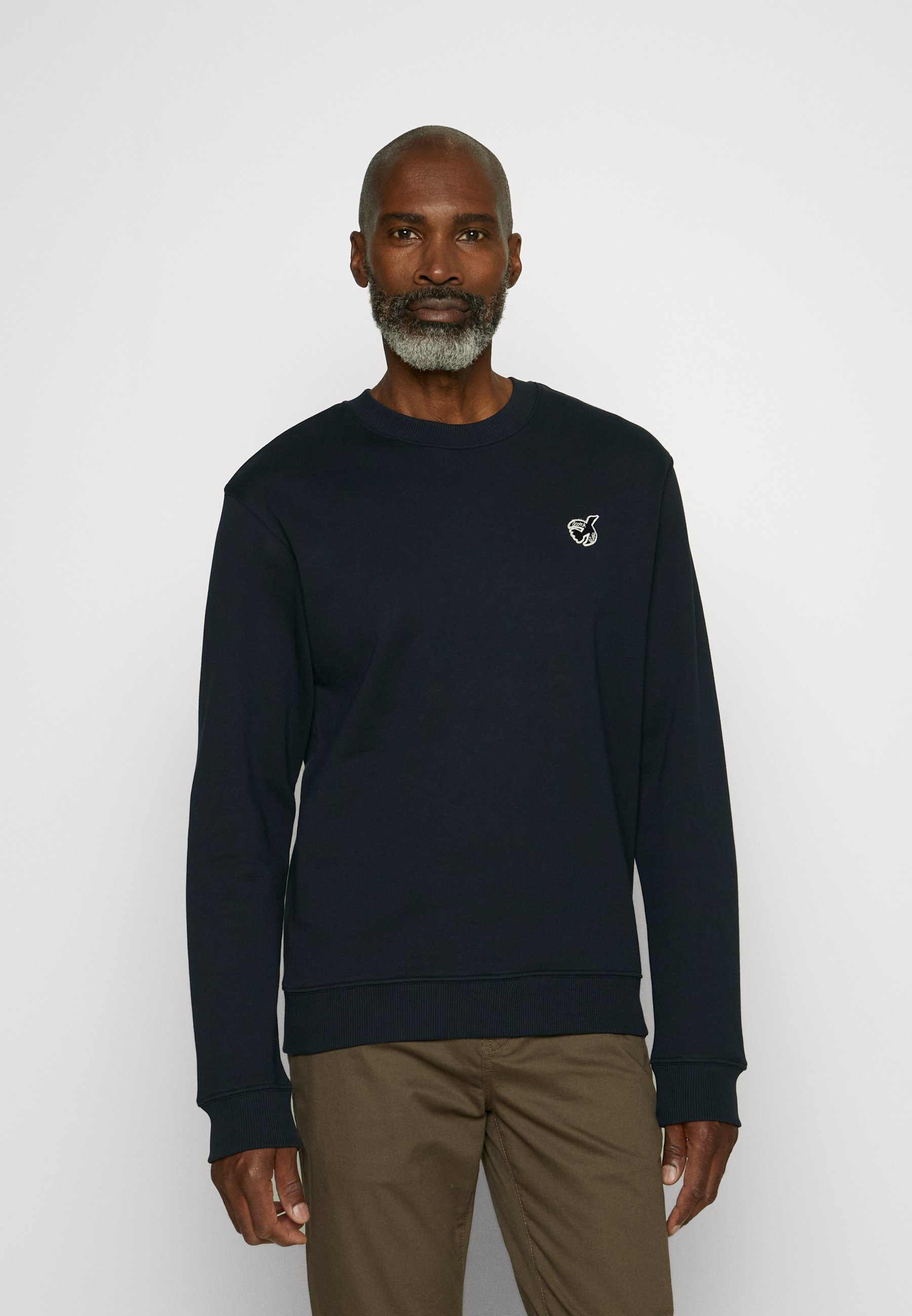 Scotch & Soda THE FREE SPIRIT PEACE BIRD  - Sweatshirt - night/dark blue