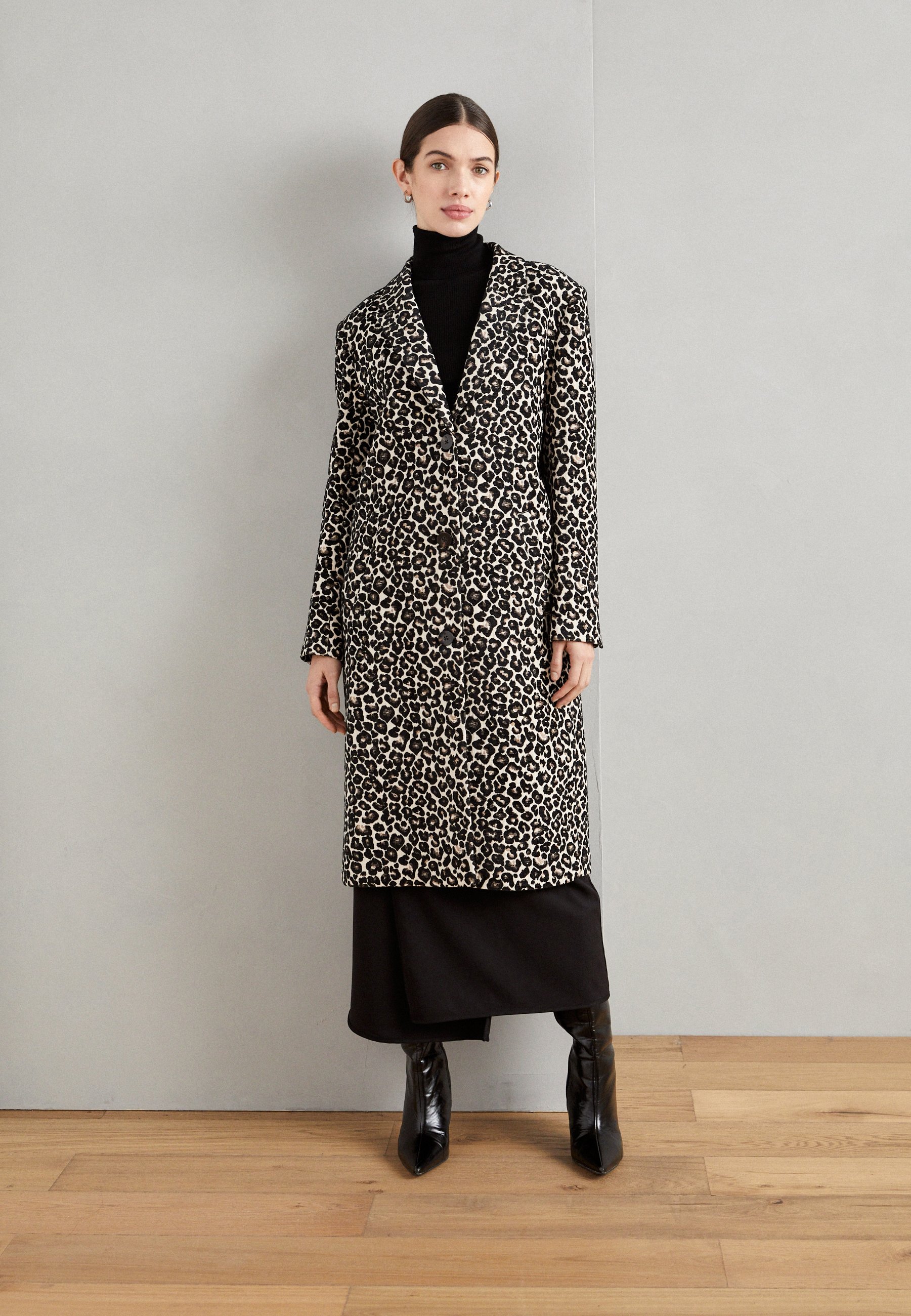 Scotch & Soda SINGLE BREASTED COAT - Classic coat - multi-coloured