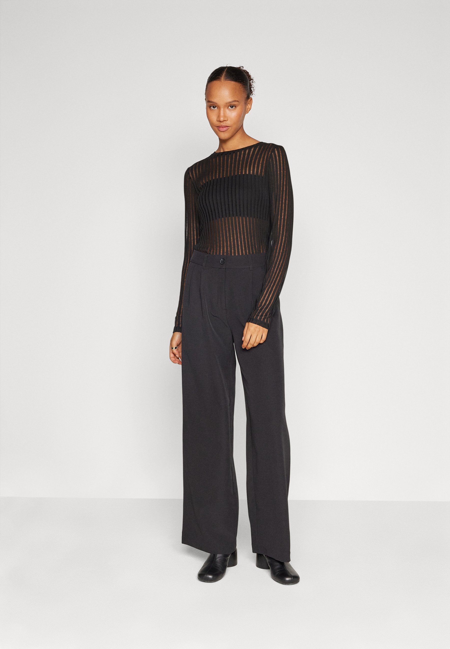 ONLY ONLSENIA  - Long sleeved top - black